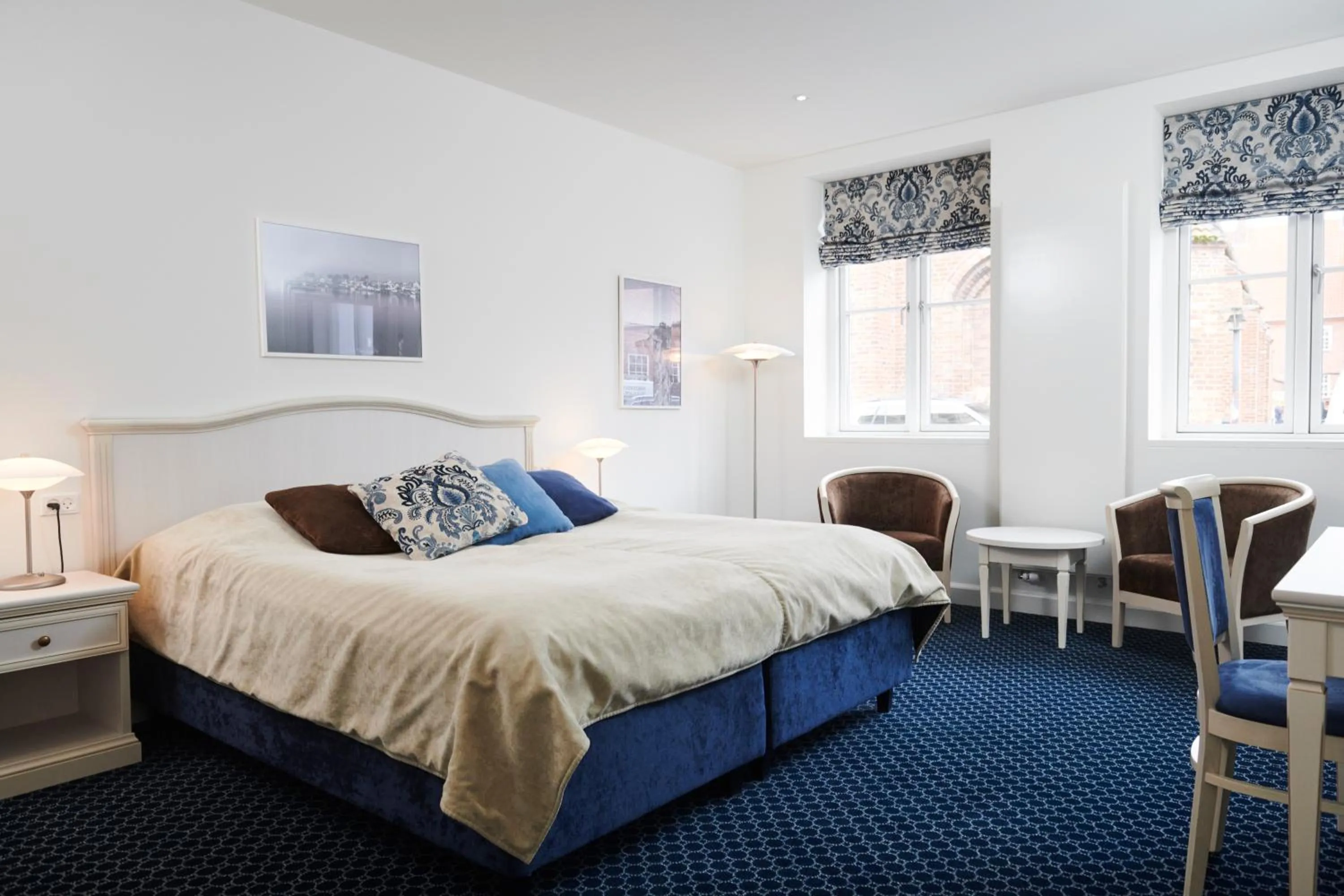 Bed in Tornøes Hotel