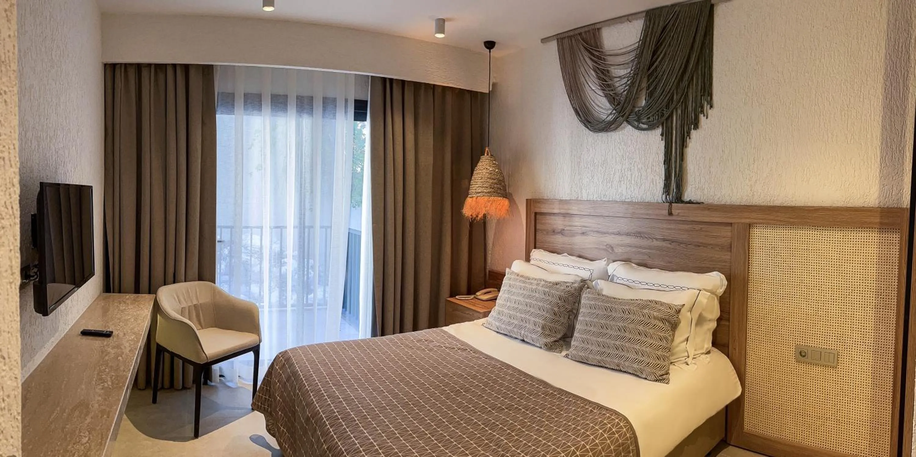 Bed in Bodrum Beach Resort