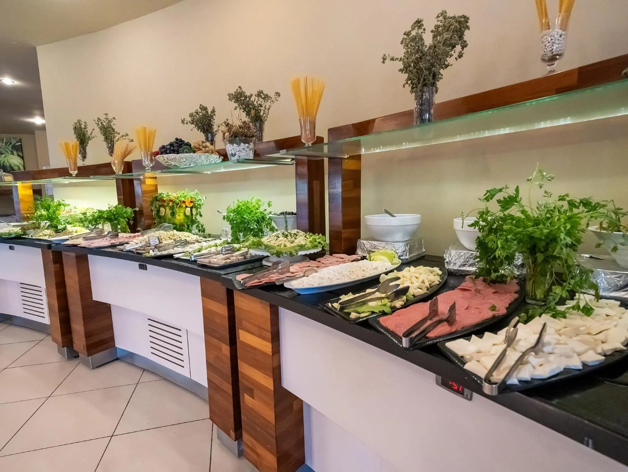 Buffet breakfast in Bodrum Beach Resort