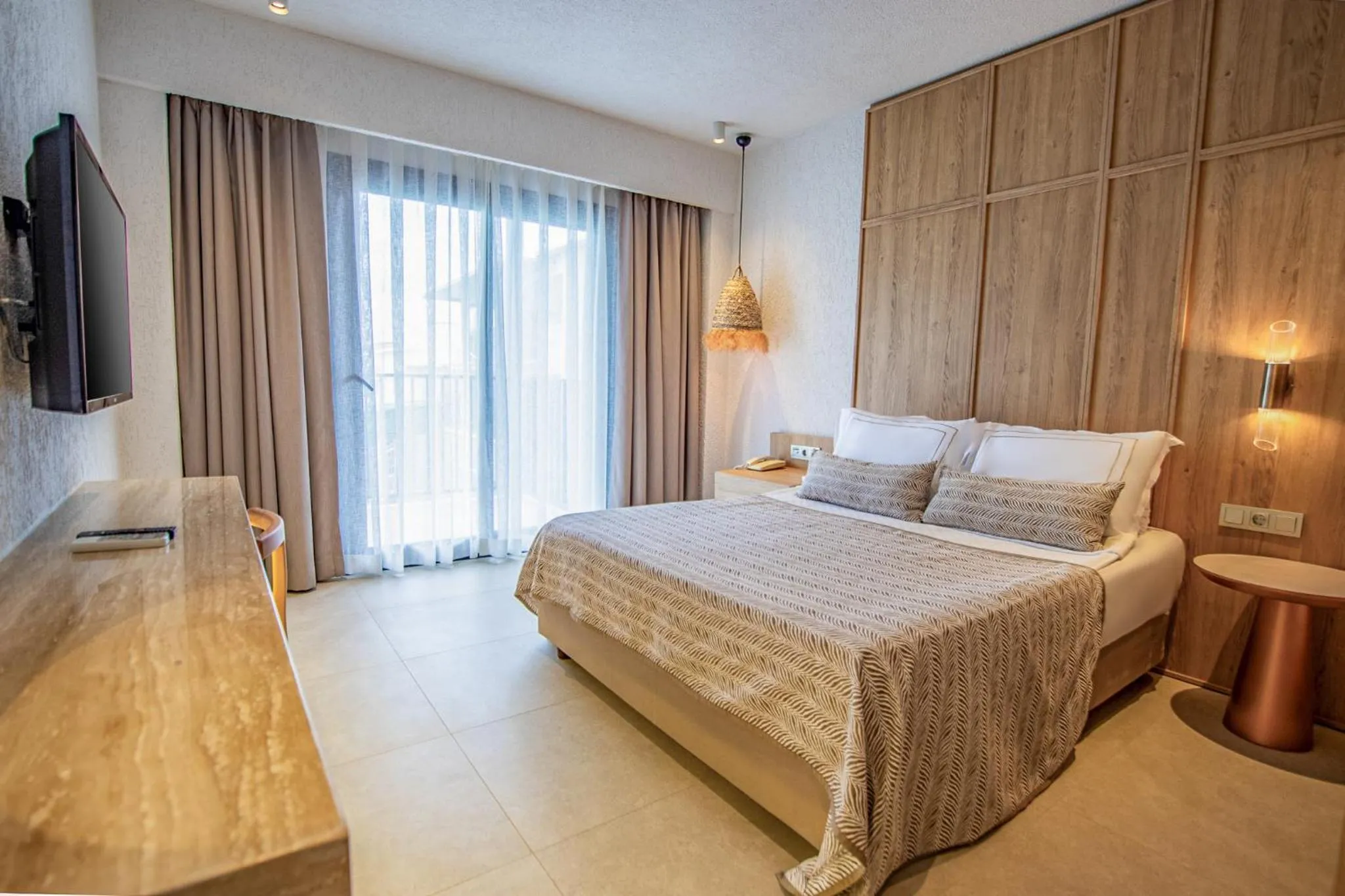 Bed in Bodrum Beach Resort