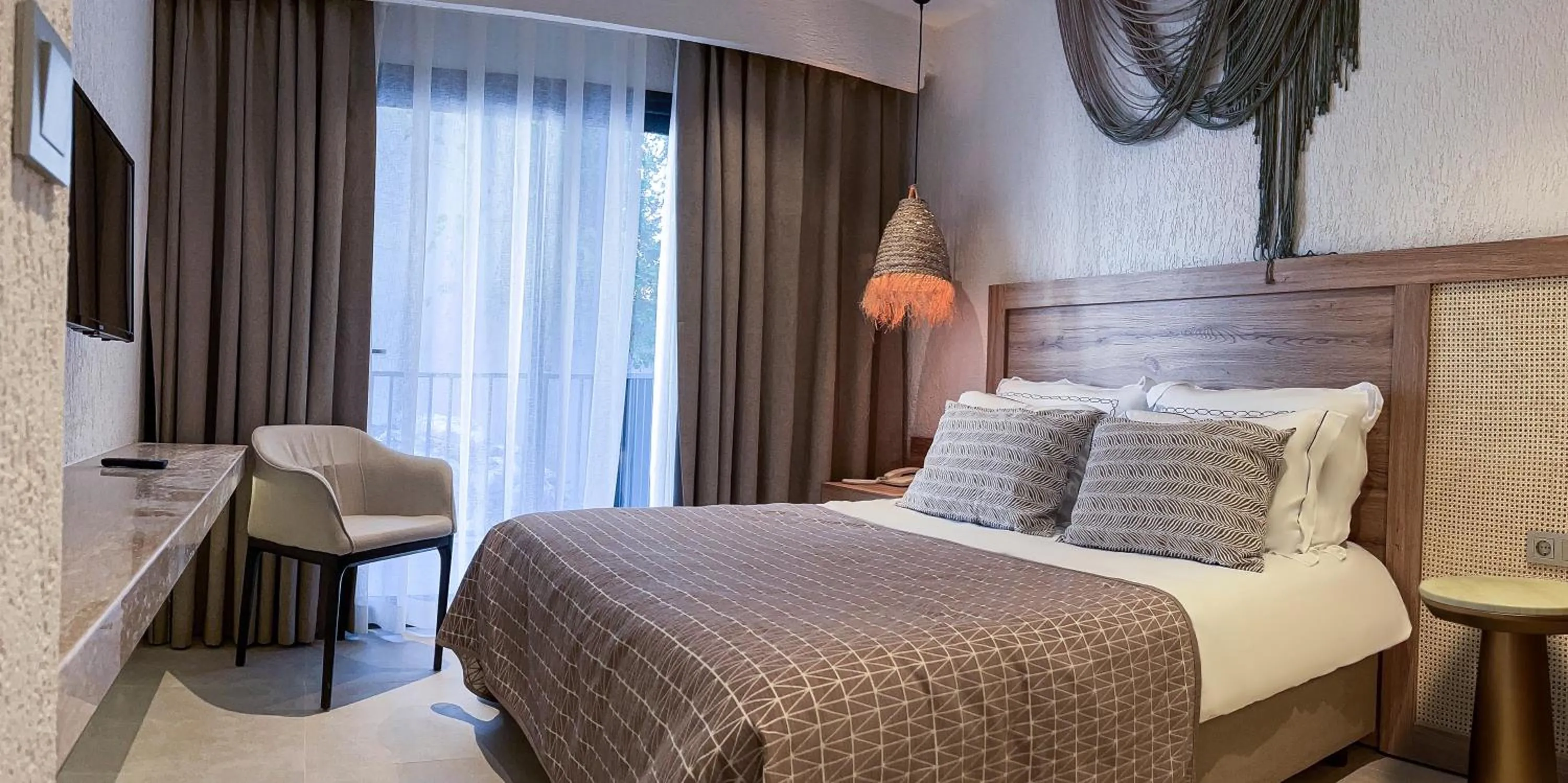 Bed in Bodrum Beach Resort