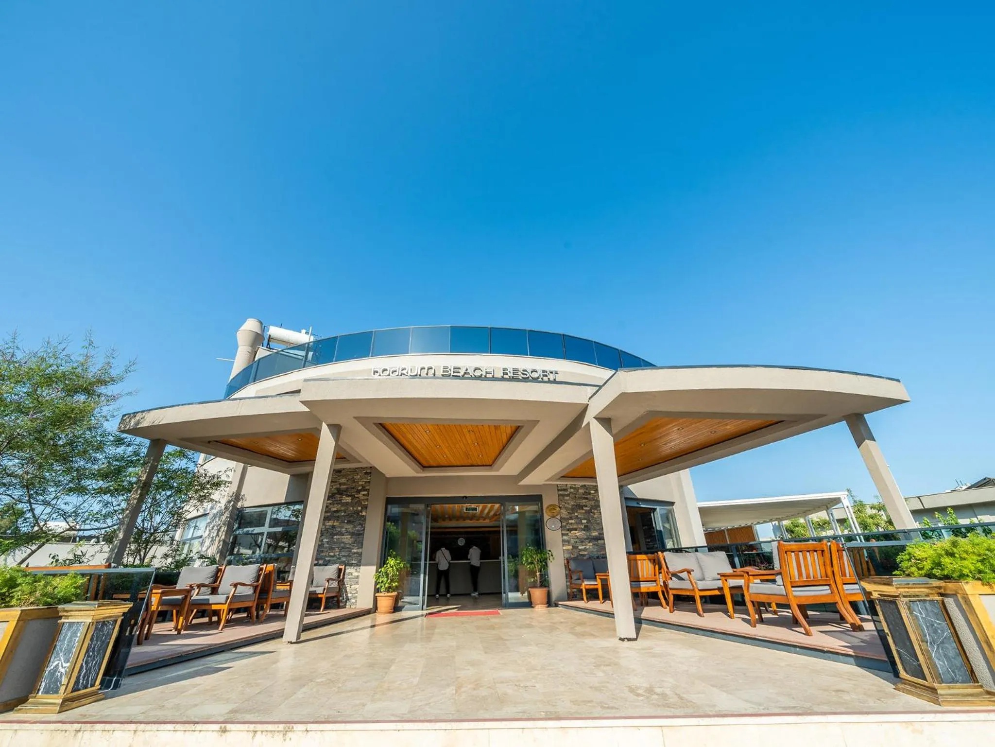 Facade/entrance in Bodrum Beach Resort