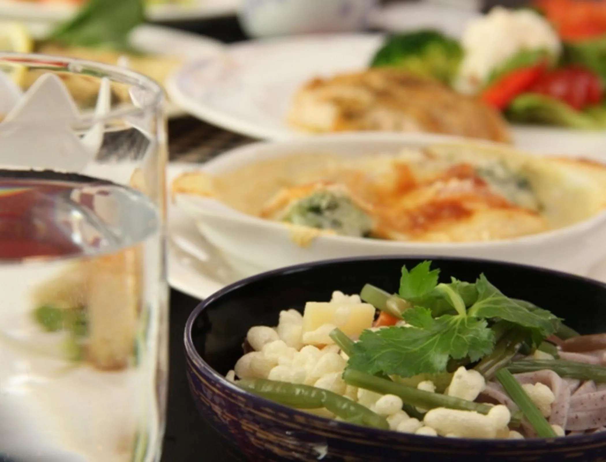 Food close-up in Hotel Sunny Valley