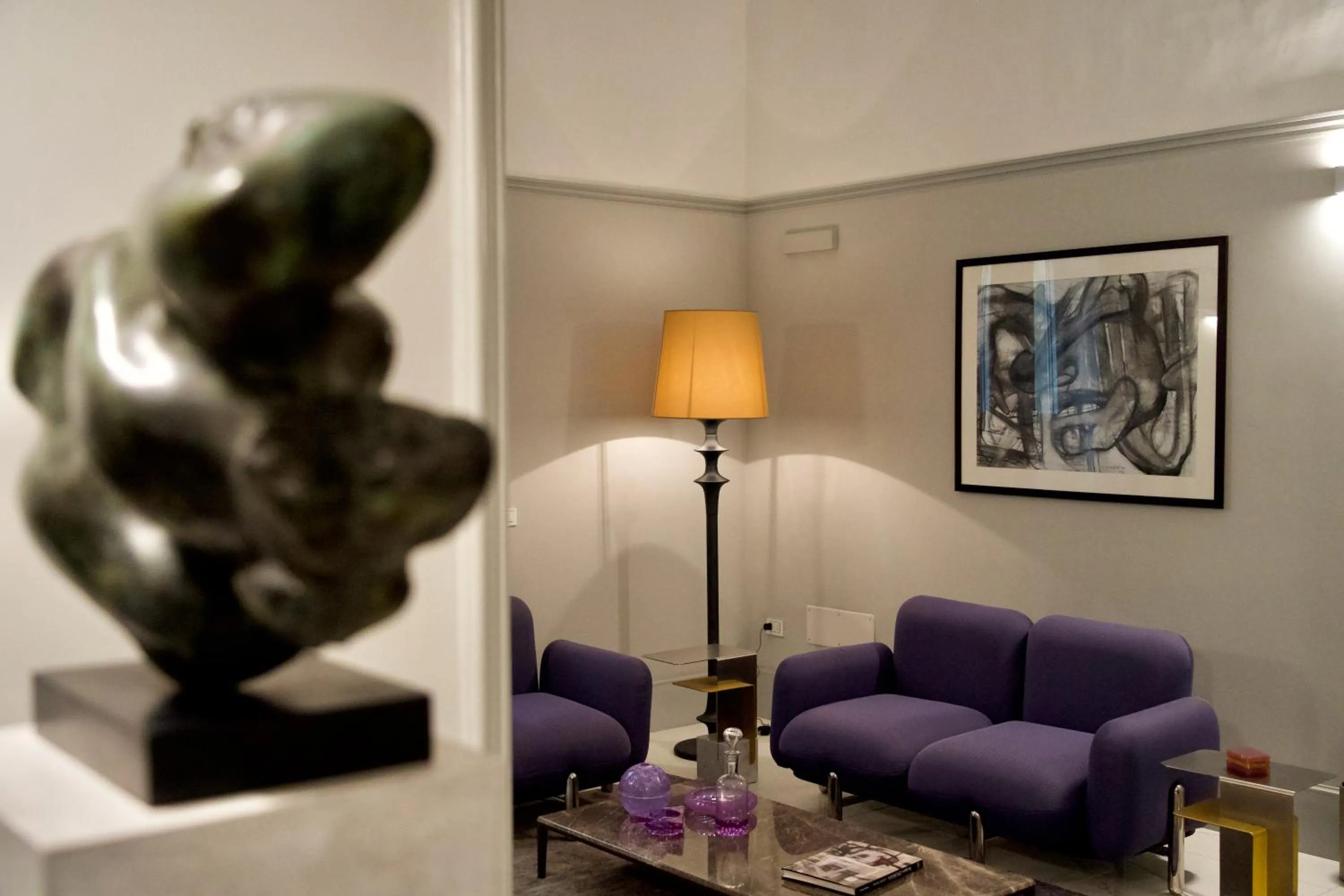 Seating area in La Fiermontina Palazzo Bozzi Corso Hotel