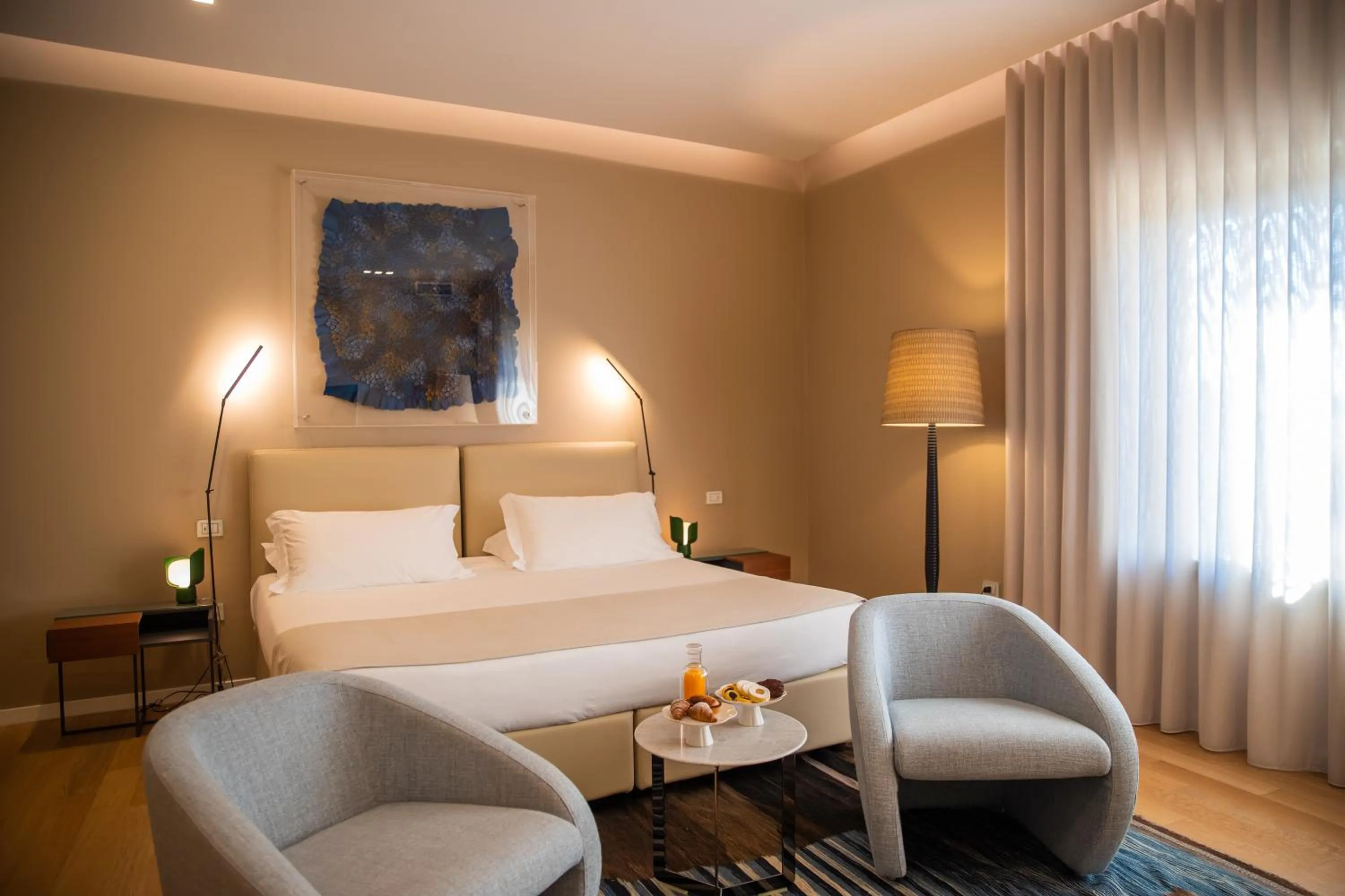 Bed in La Fiermontina Palazzo Bozzi Corso Hotel