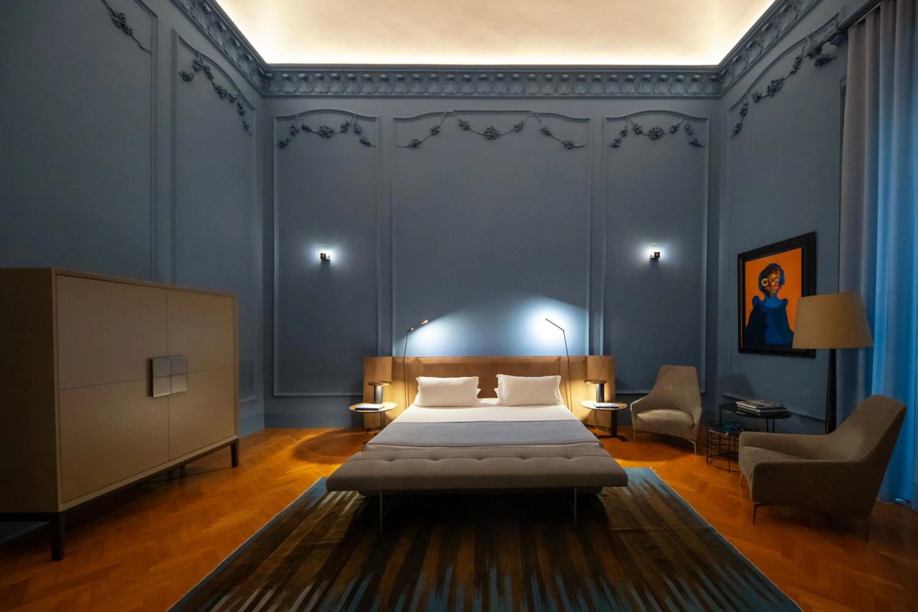 Bed in La Fiermontina Palazzo Bozzi Corso Hotel