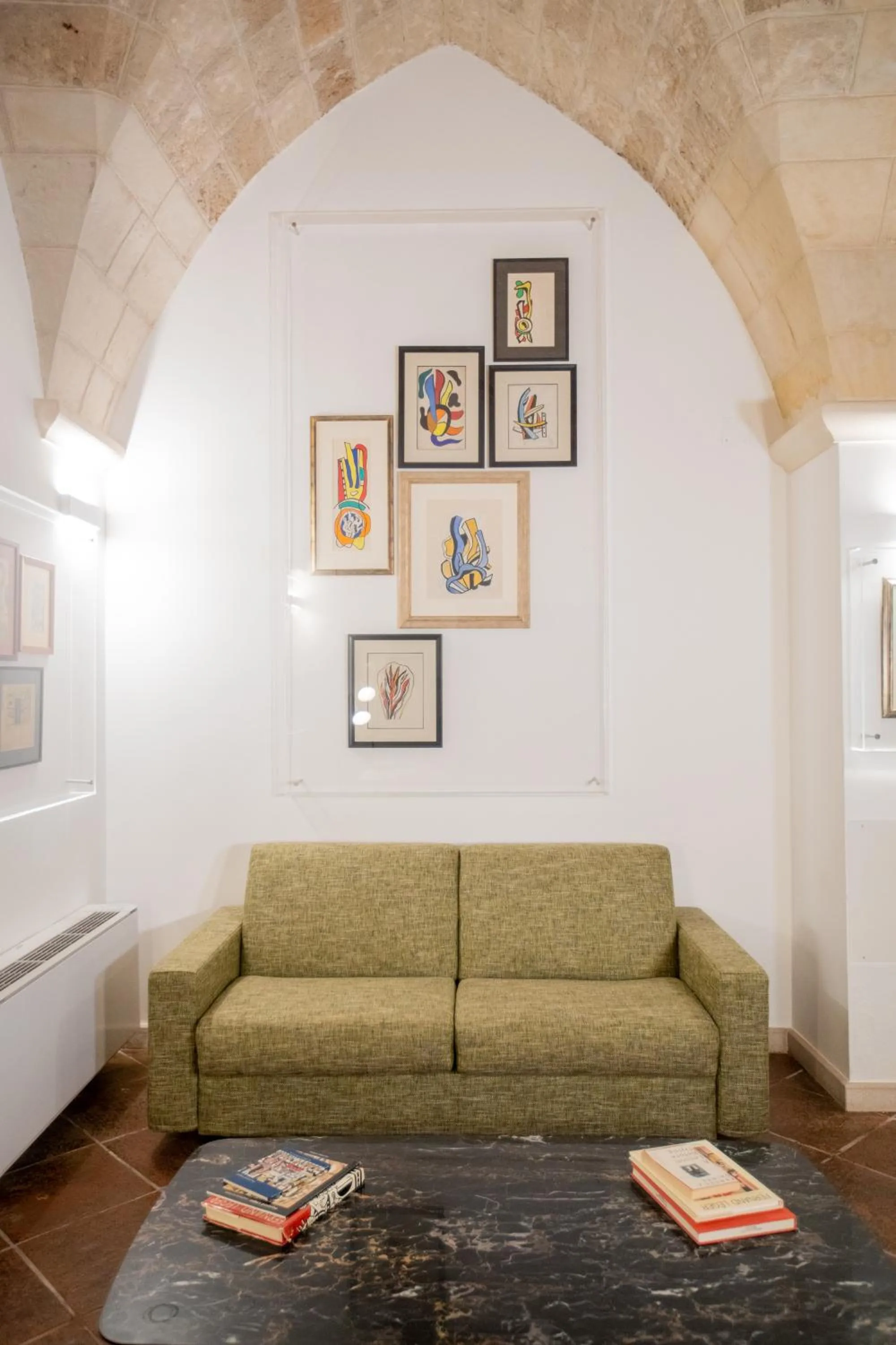 Decorative detail in La Fiermontina Palazzo Bozzi Corso Hotel