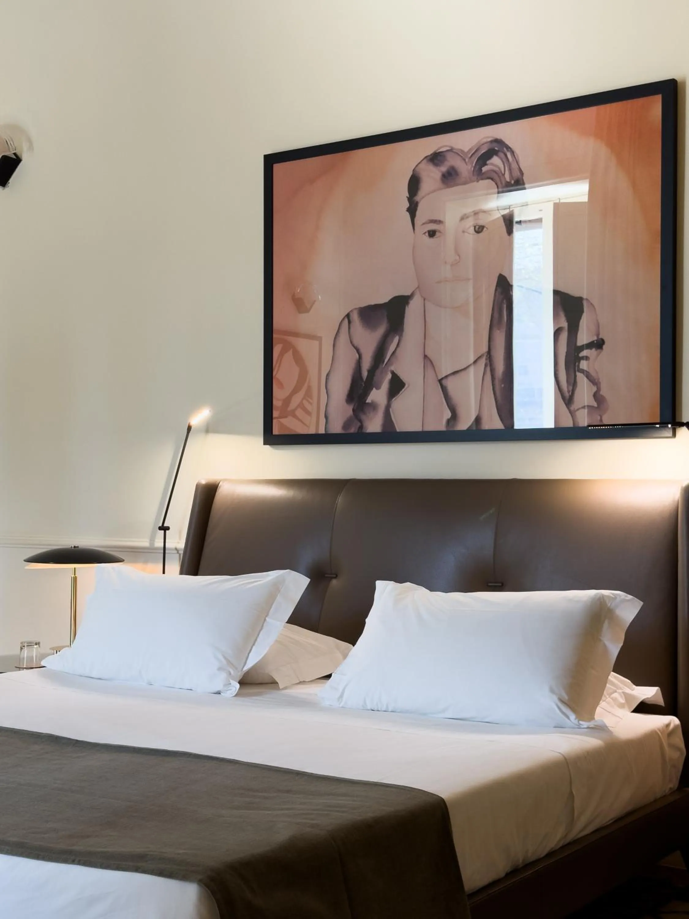 Bed in La Fiermontina Palazzo Bozzi Corso Hotel