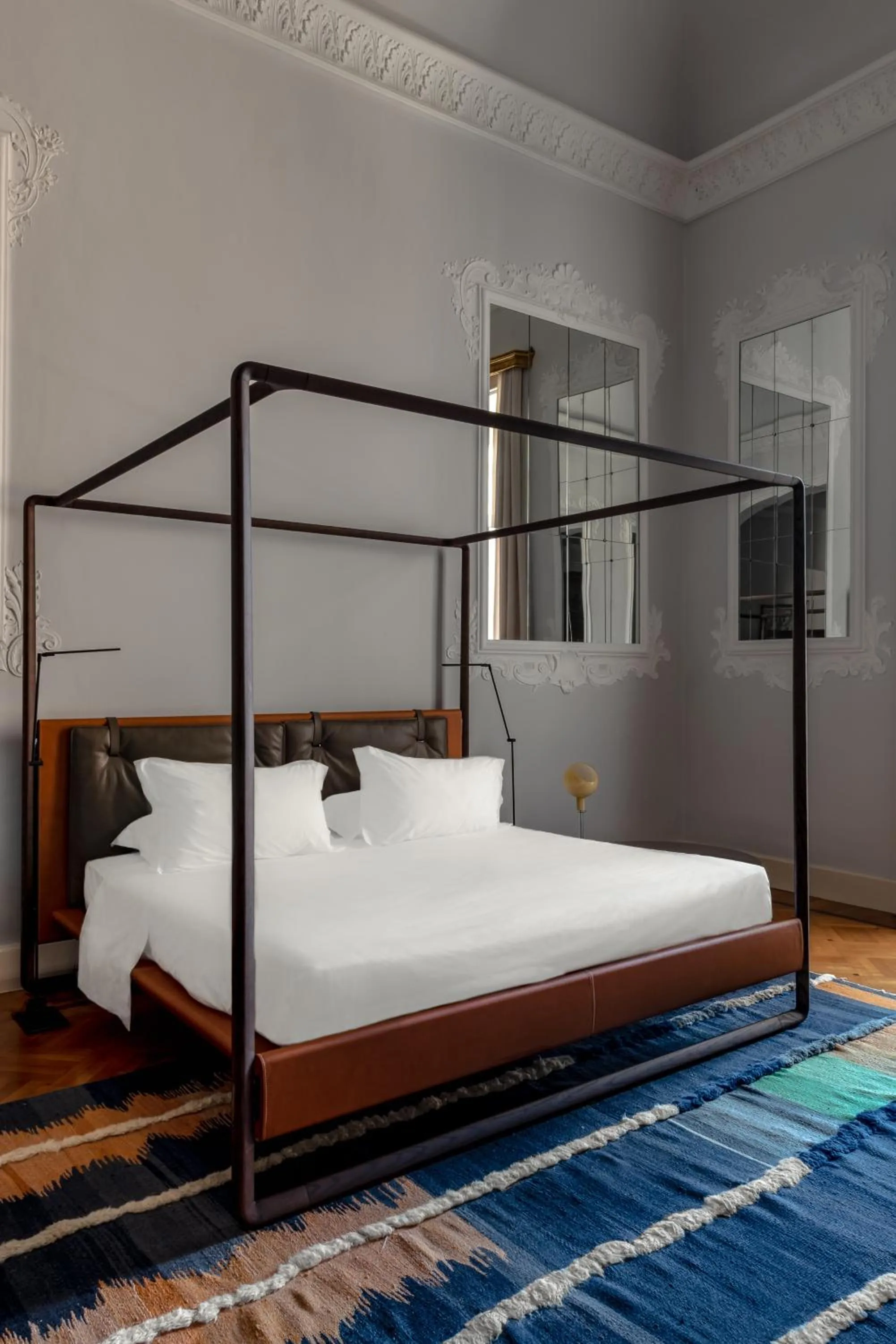 Bedroom, Bed in La Fiermontina Palazzo Bozzi Corso Hotel