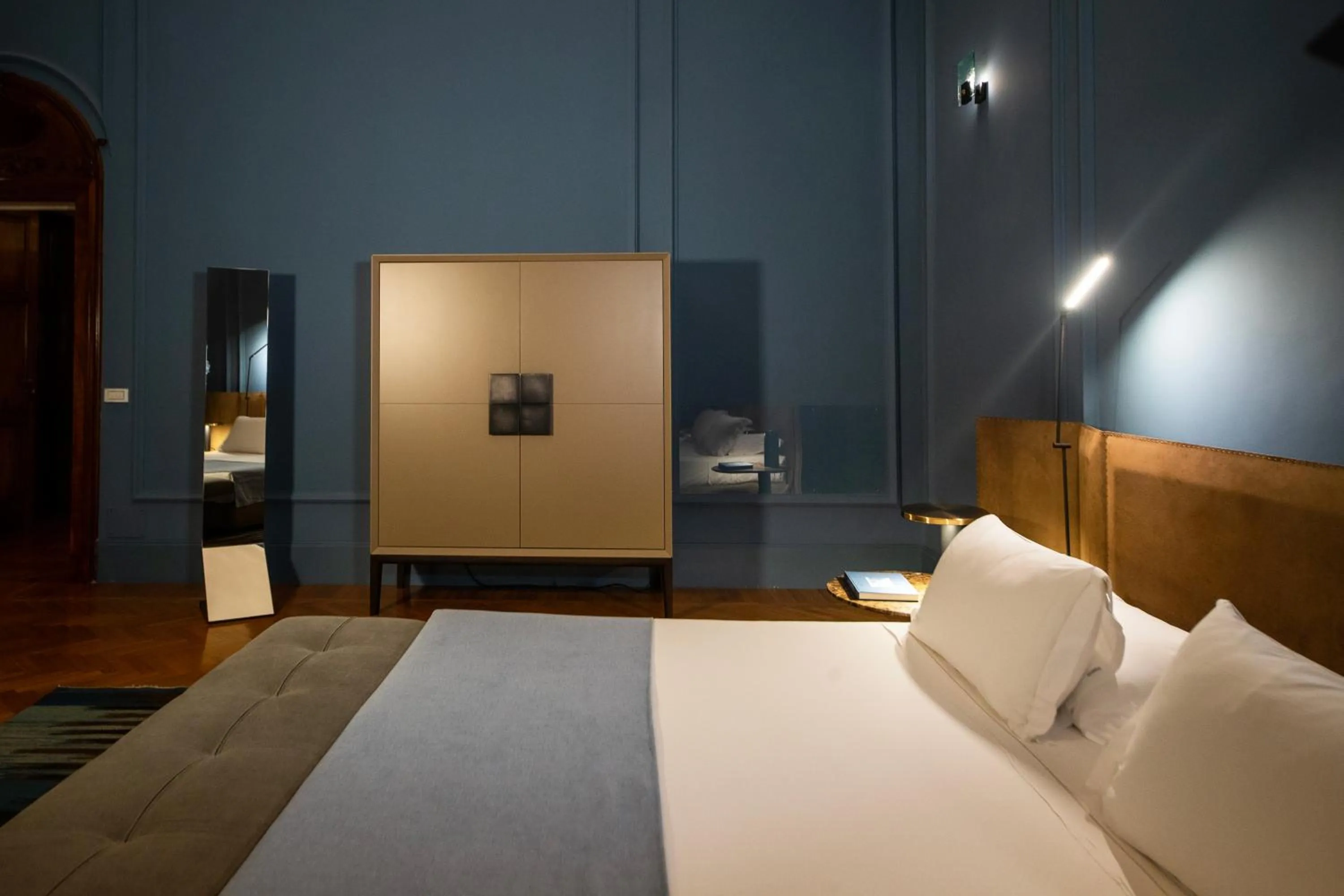 Bedroom, Bed in La Fiermontina Palazzo Bozzi Corso Hotel