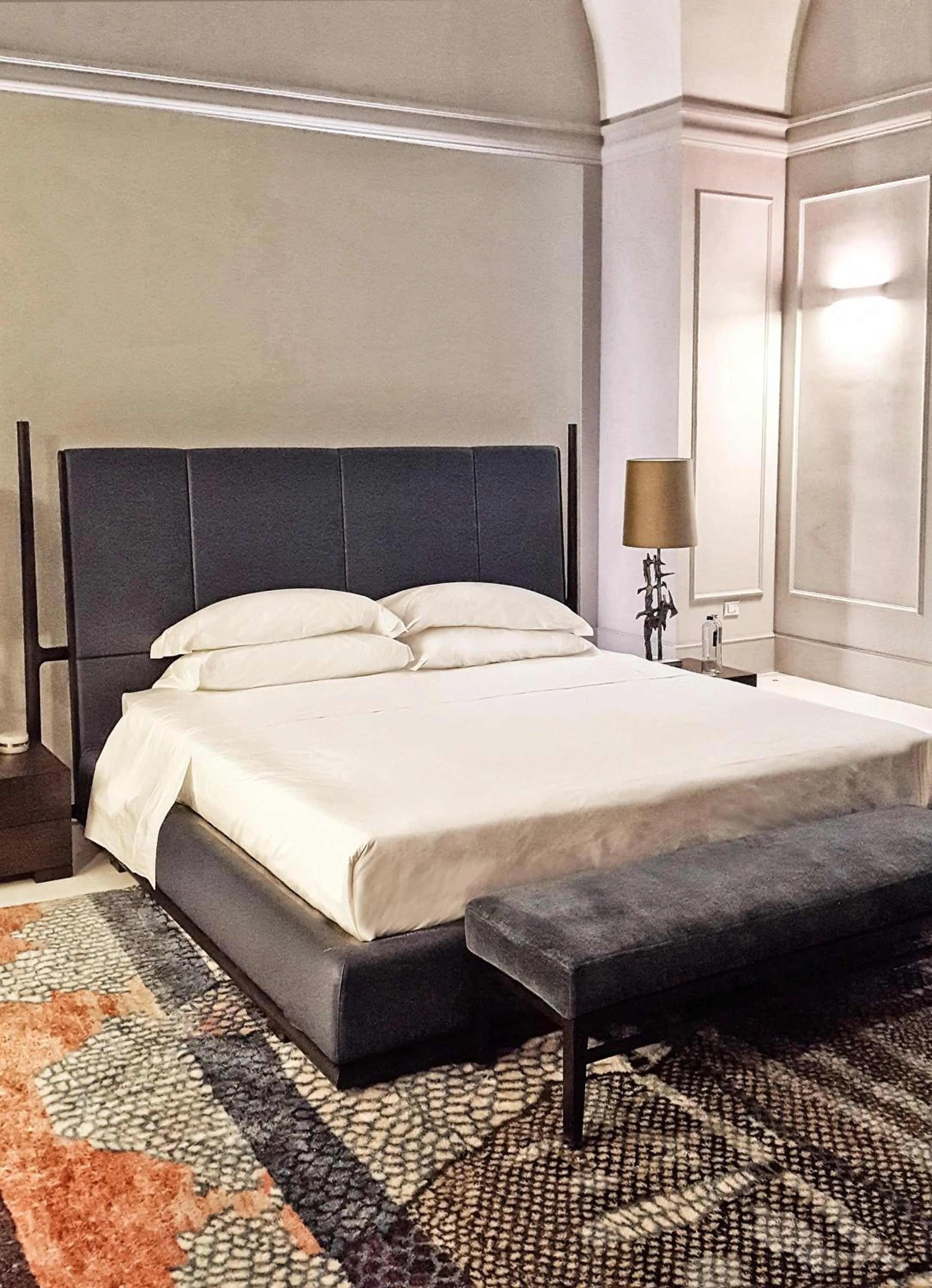 Bedroom, Bed in La Fiermontina Palazzo Bozzi Corso Hotel