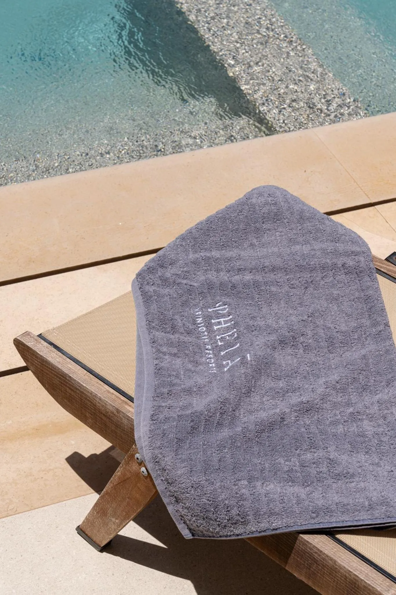 Swimming pool in PHEIA, Vriniotis Resorts