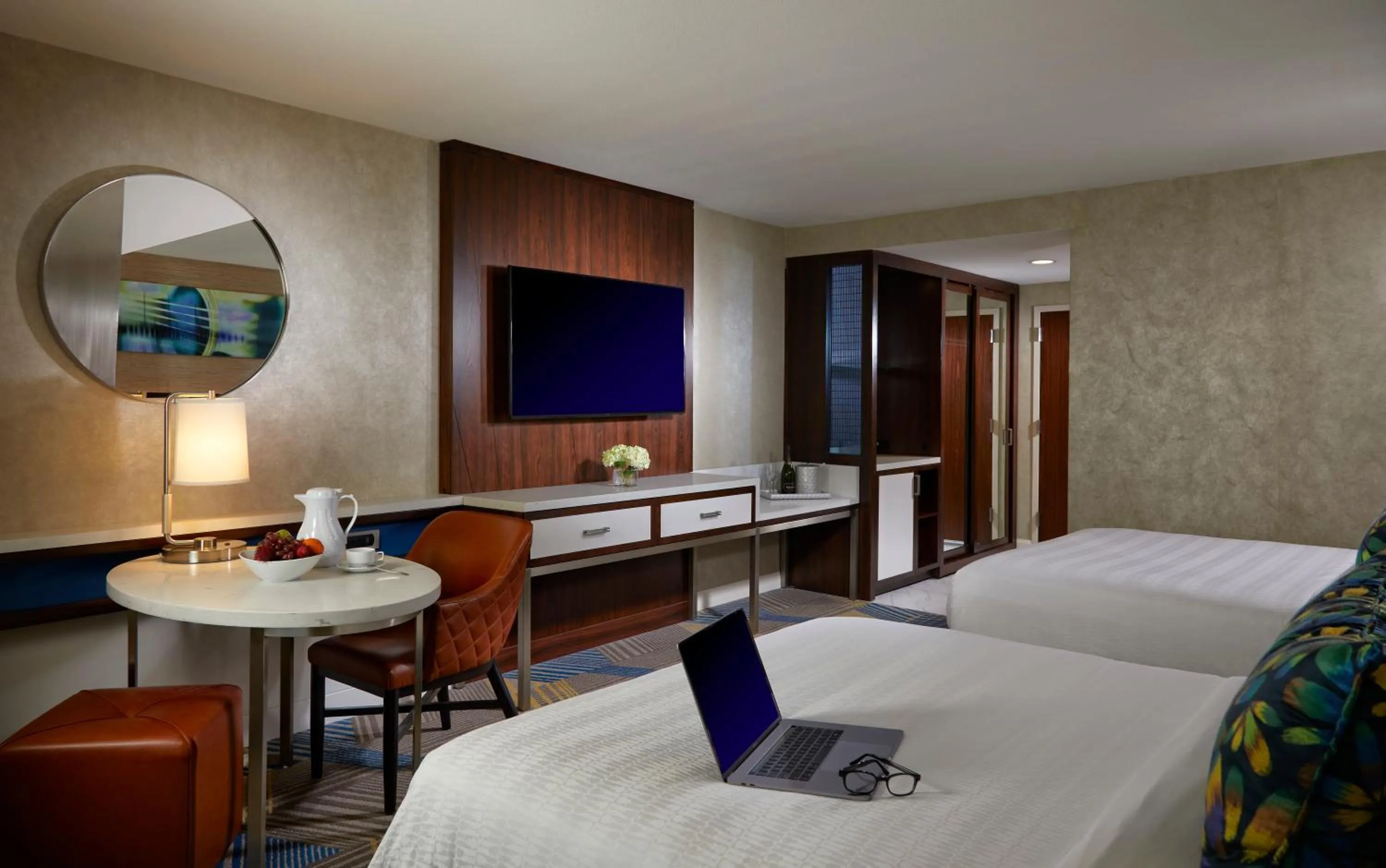 Bedroom, Bed in Hard Rock Hotel & Casino Atlantic City