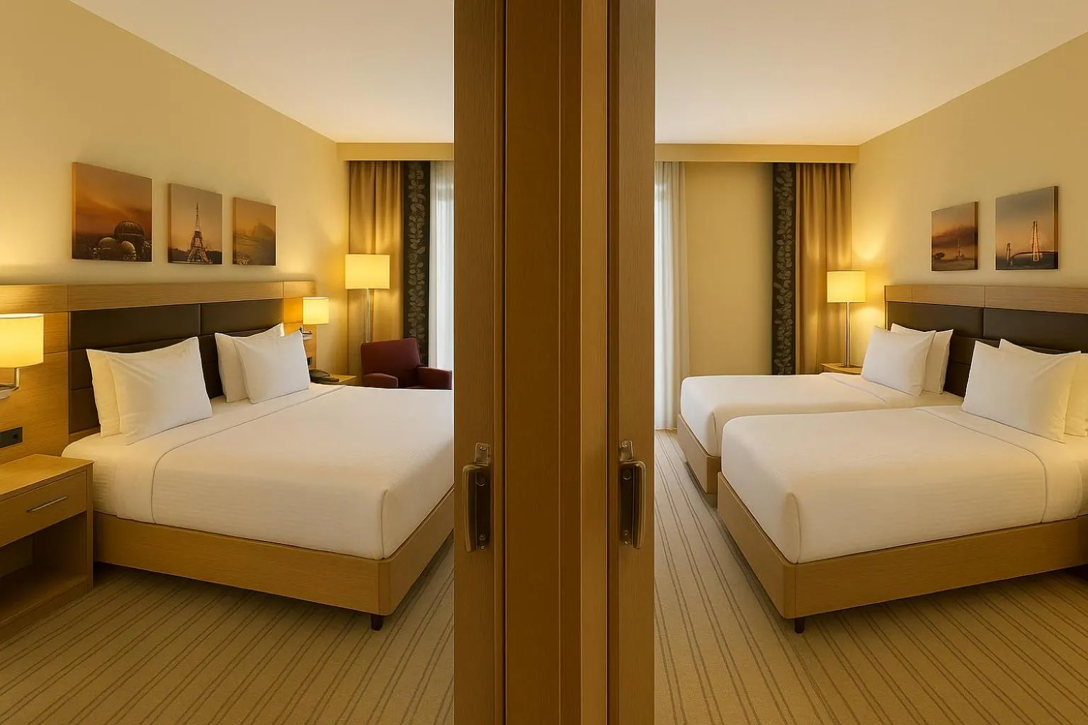 Bed in Dosso Dossi Hotels & SPA Golden Horn