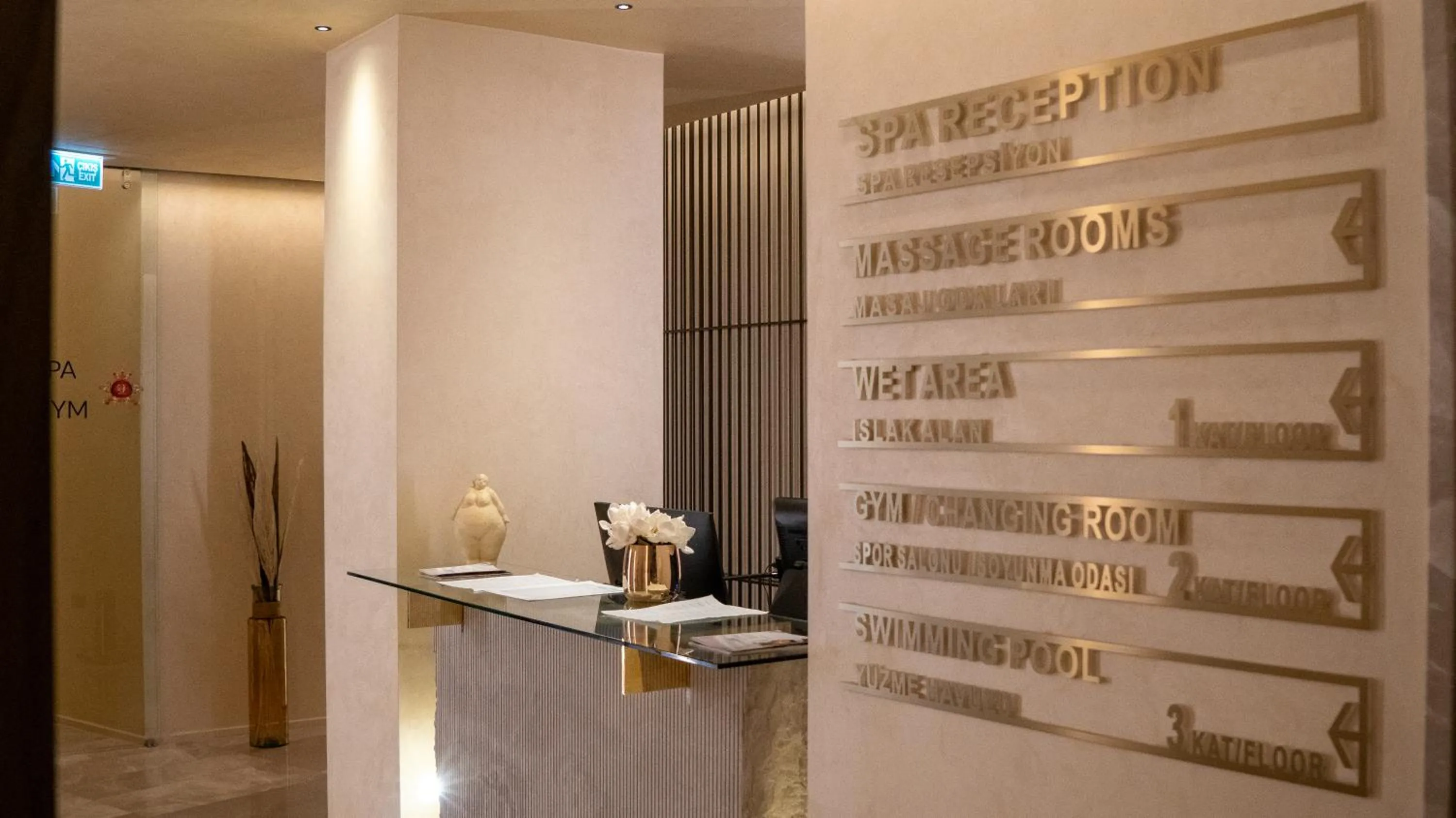 Spa and wellness centre/facilities in Dosso Dossi Hotels & SPA Golden Horn