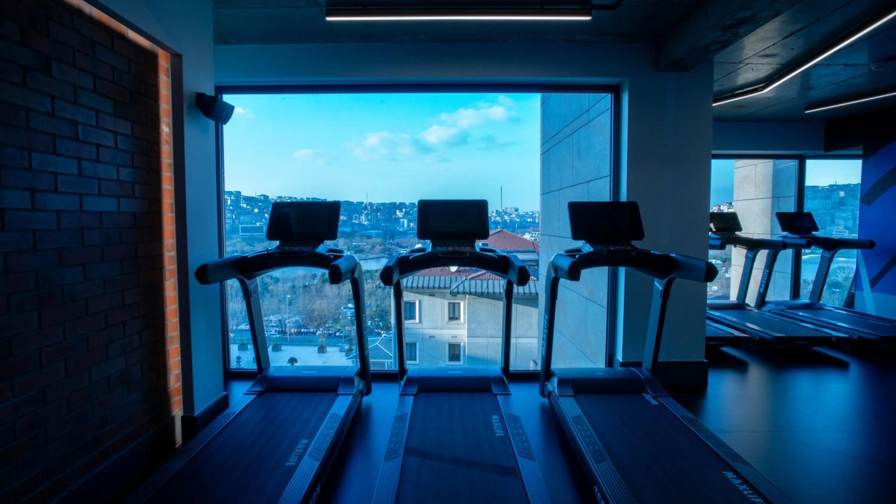 Fitness centre/facilities in Dosso Dossi Hotels & SPA Golden Horn