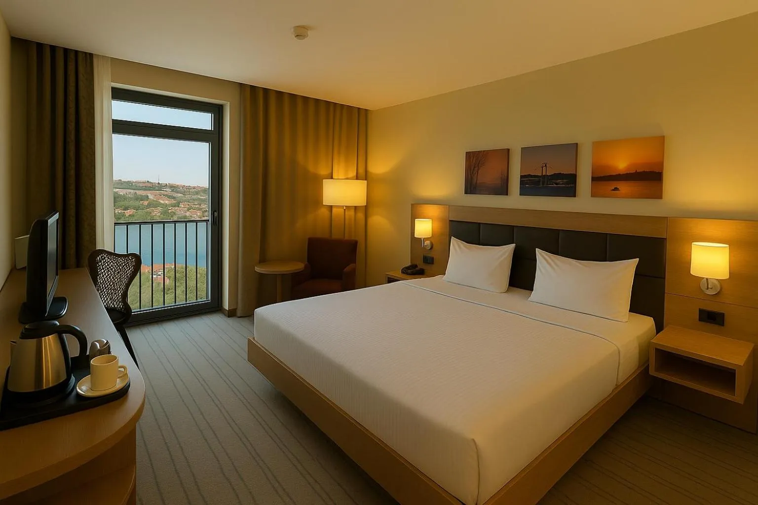 Bed in Dosso Dossi Hotels & SPA Golden Horn