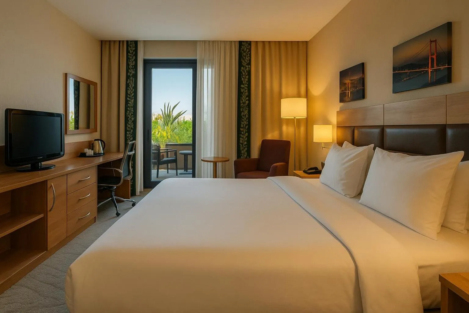 Bed in Dosso Dossi Hotels & SPA Golden Horn