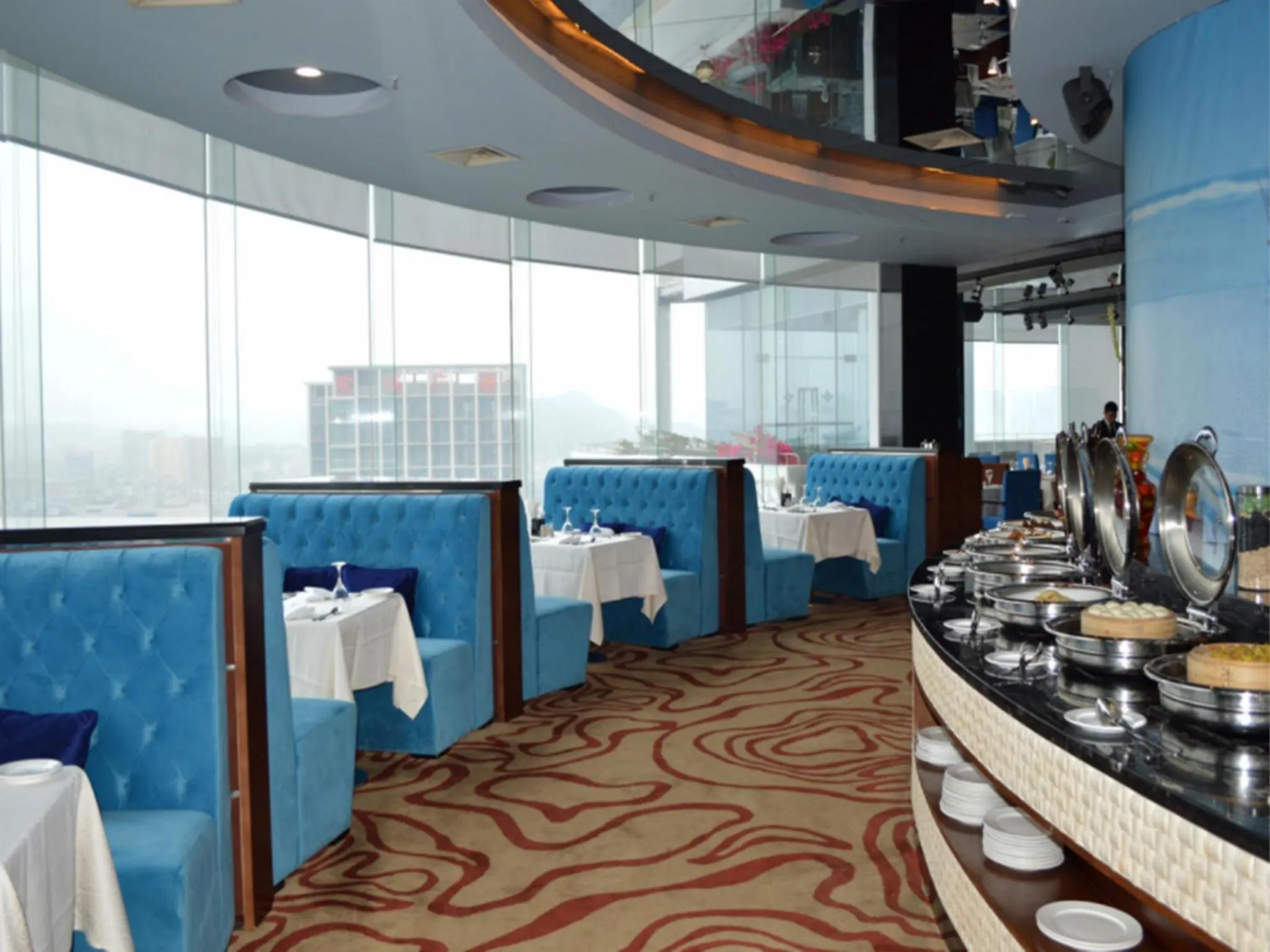 Buffet breakfast in Shenzhen Longgang Rivan Hotel