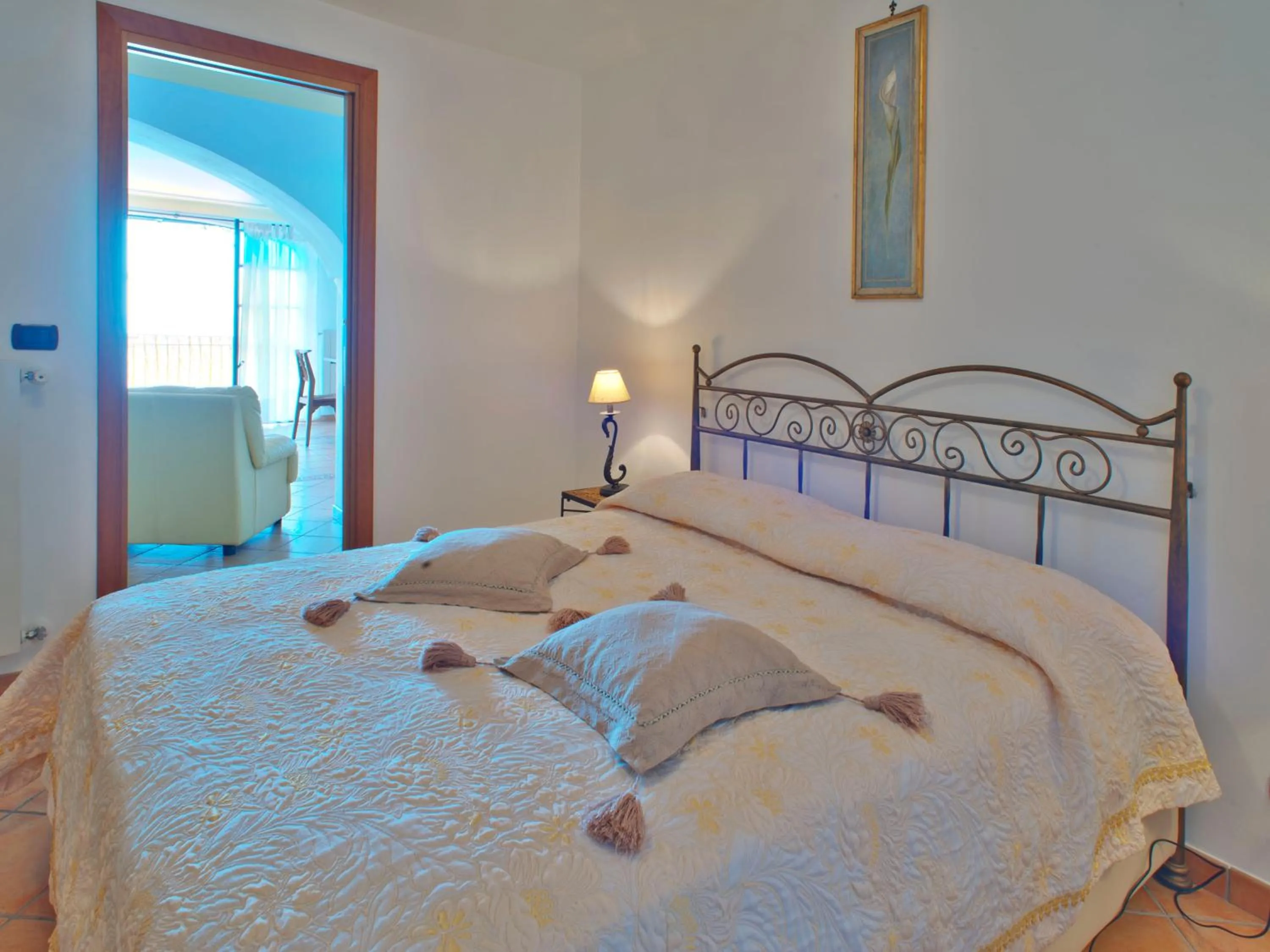 Bedroom in Villa La Roccia - Arienzo
