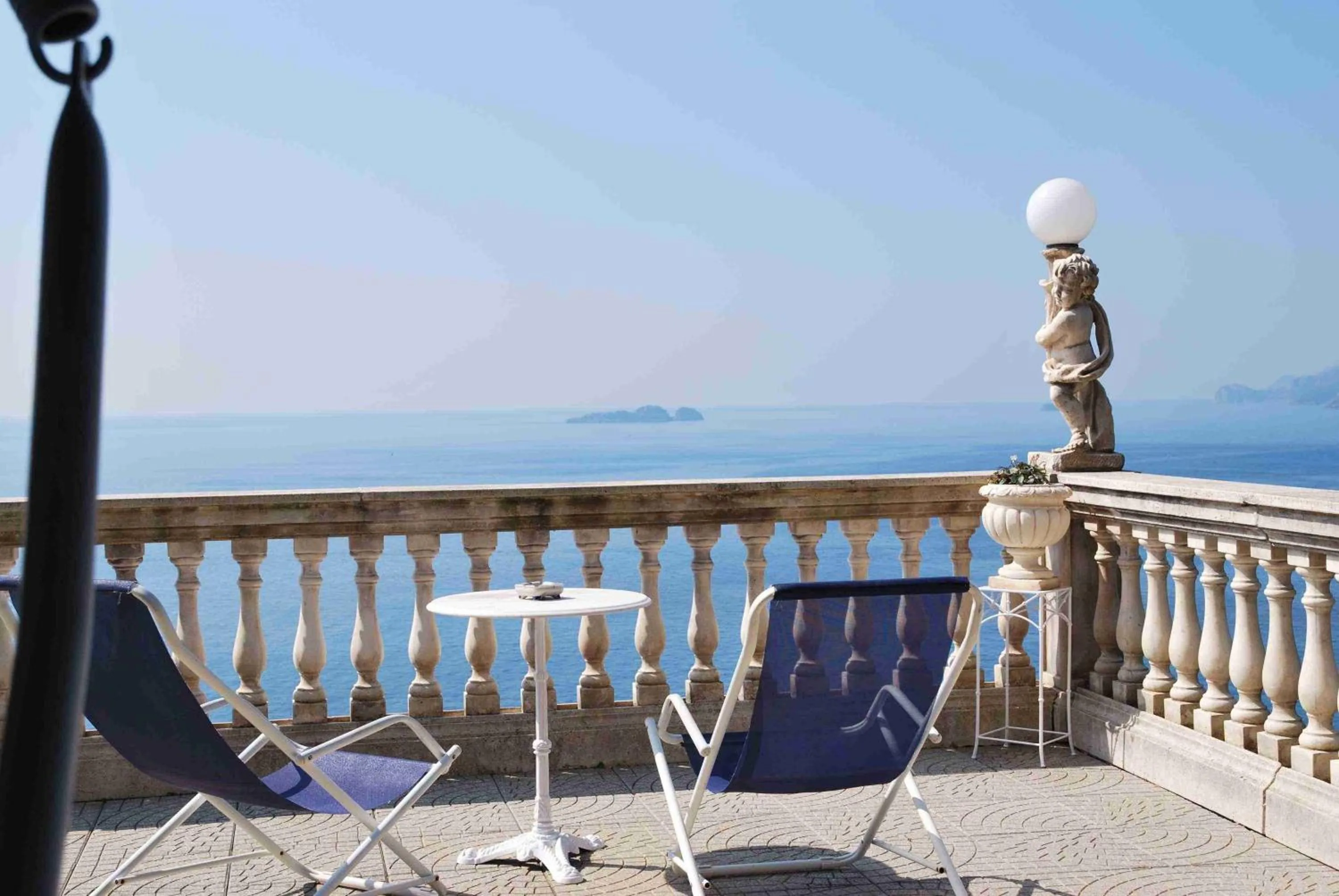 Balcony/Terrace in Villa La Roccia - Arienzo