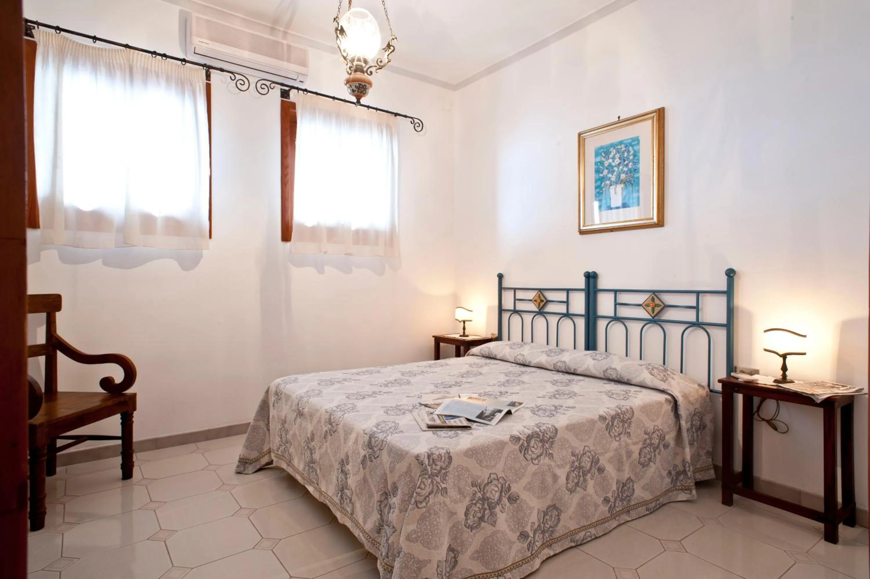 Bed in Villa La Roccia - Arienzo