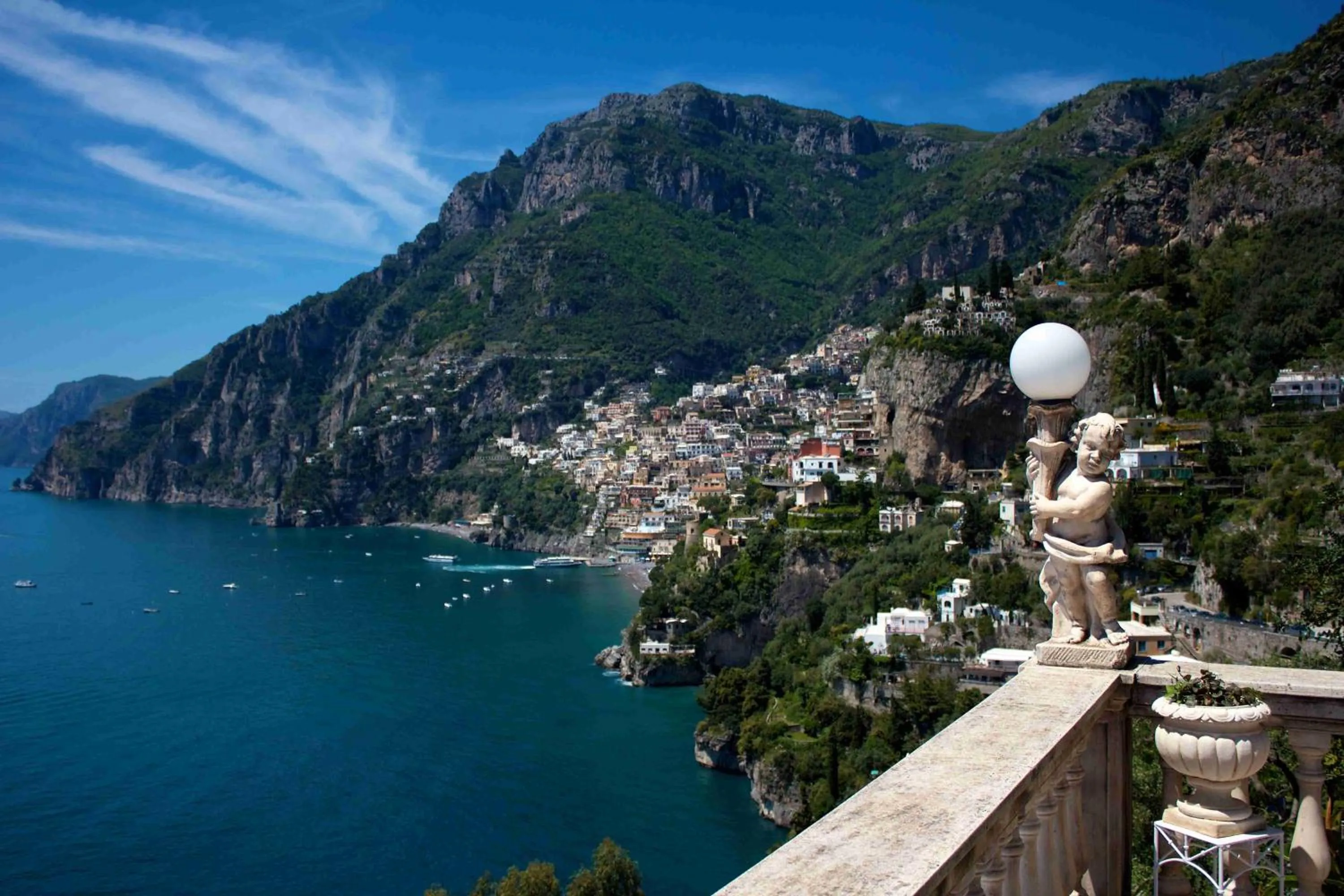 Balcony/Terrace in Villa La Roccia - Arienzo