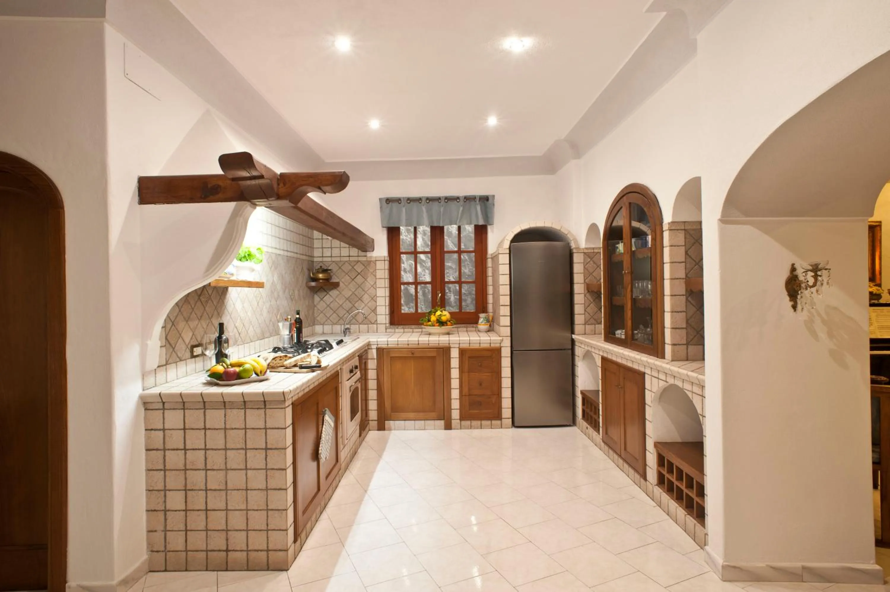 Kitchen or kitchenette in Villa La Roccia - Arienzo