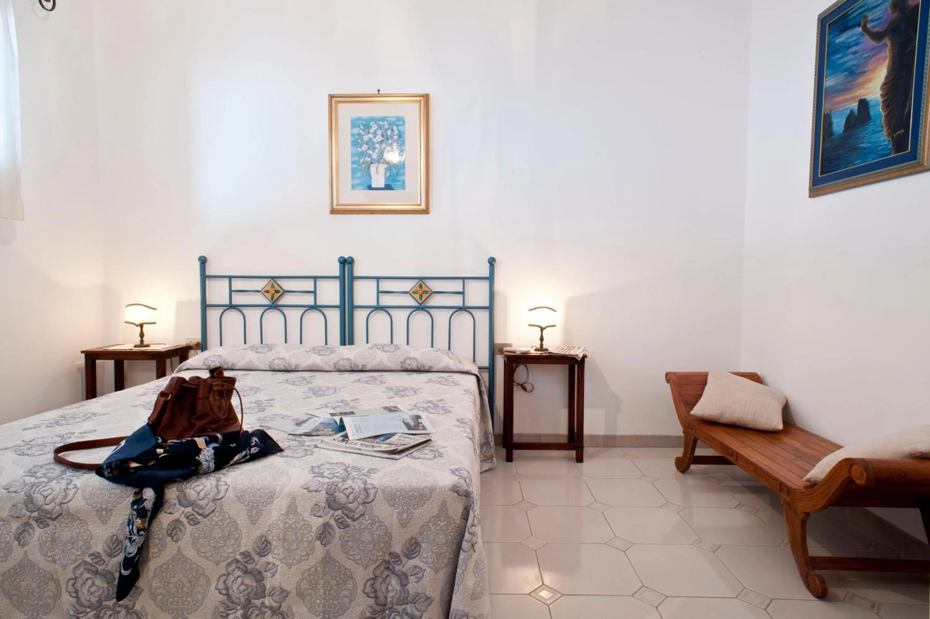 Bedroom in Villa La Roccia - Arienzo