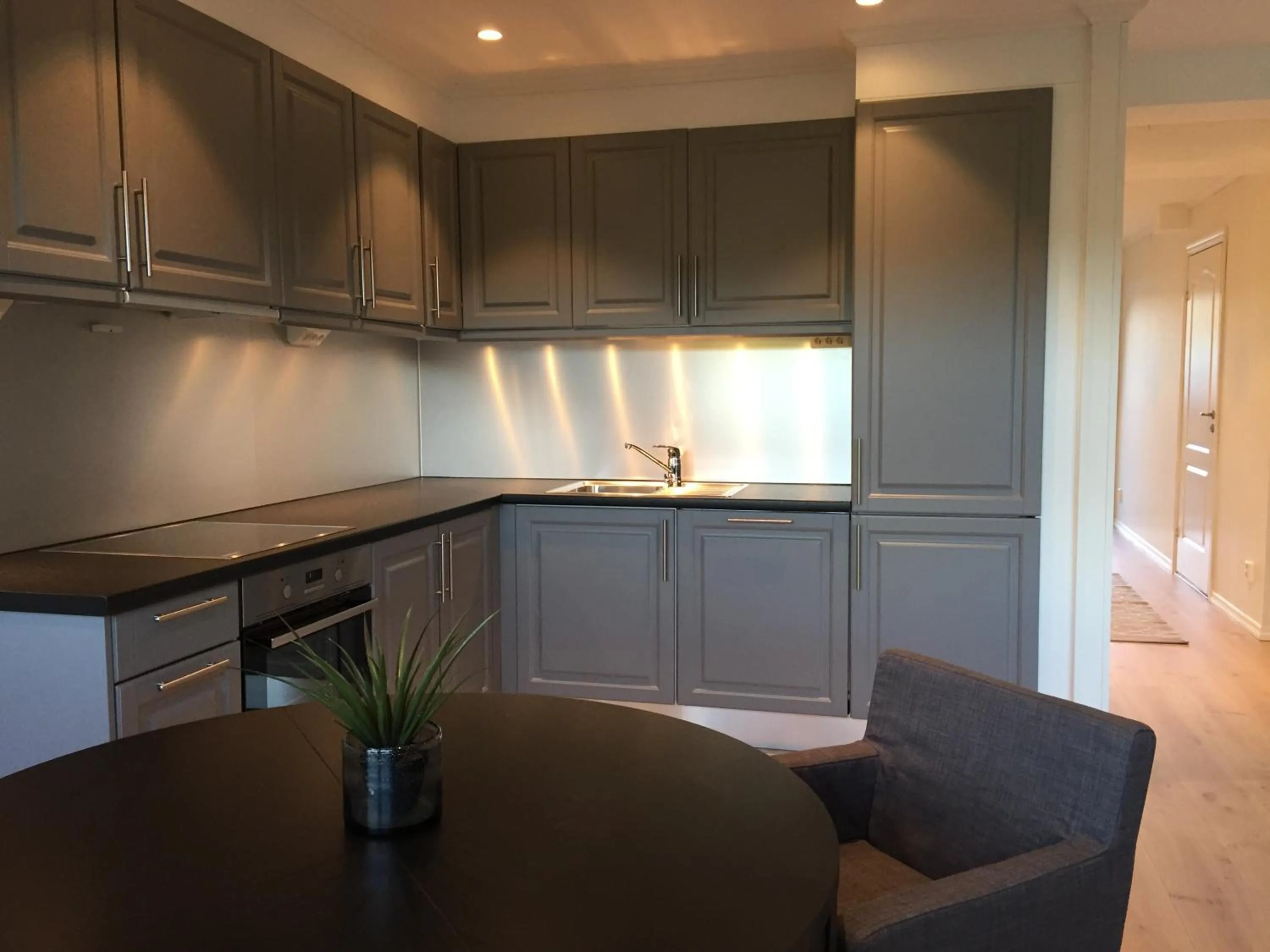 Kitchen or kitchenette in Alver Hotel