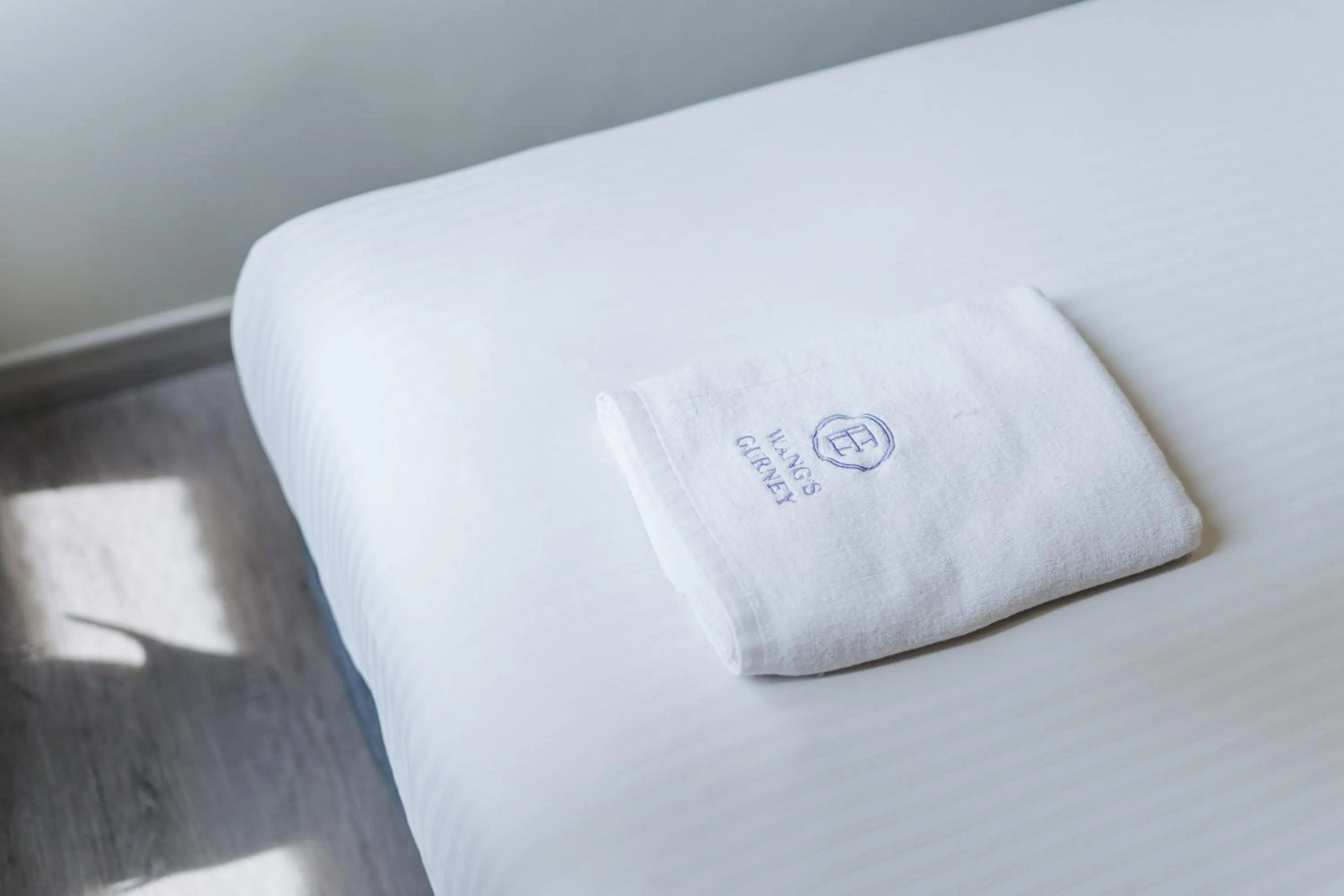 Bed in Wangs Hotel Gurney Drive