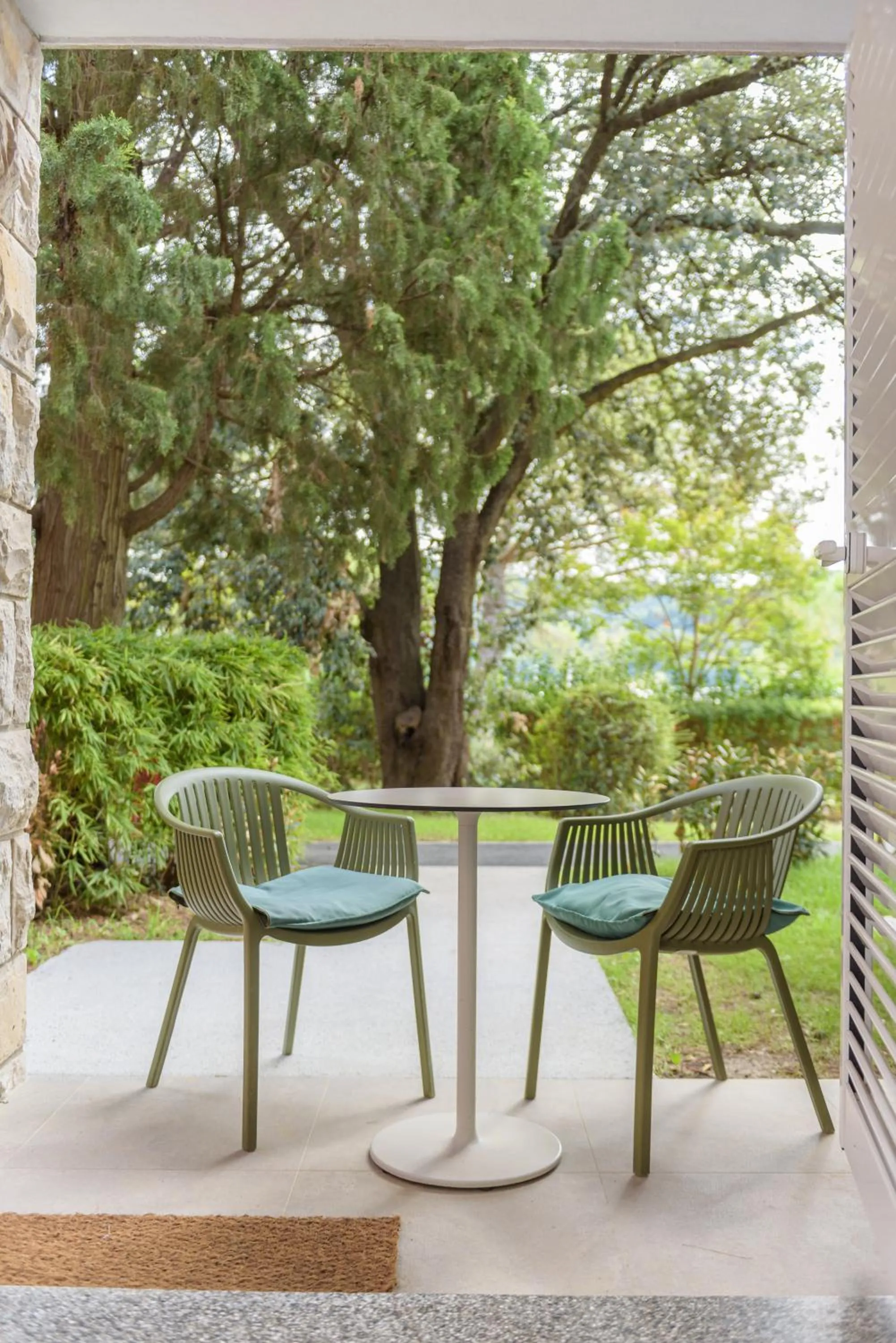 Balcony/Terrace in Holiday Park Vile - Terme Krka