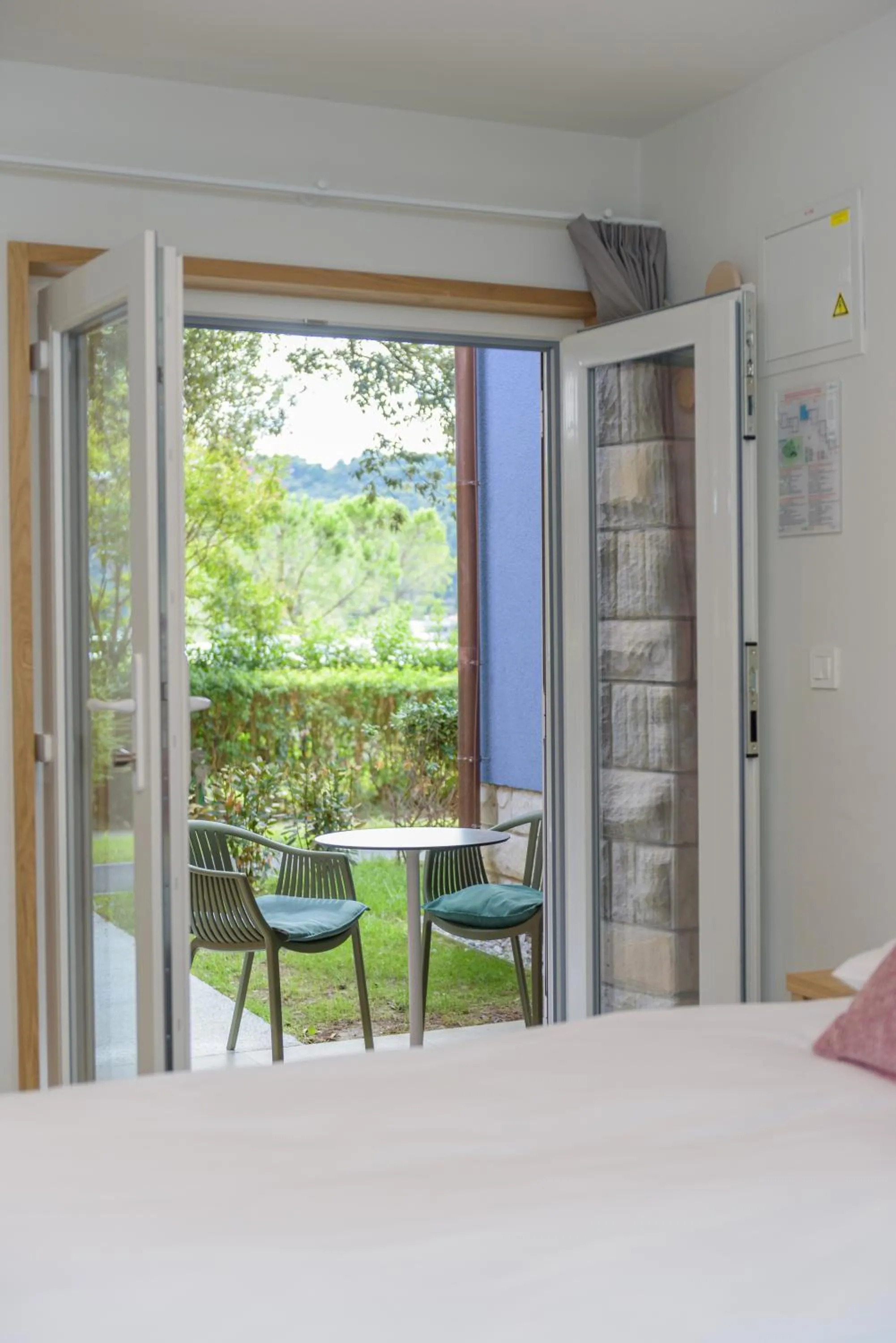 View (from property/room), Bed in Holiday Park Vile - Terme Krka