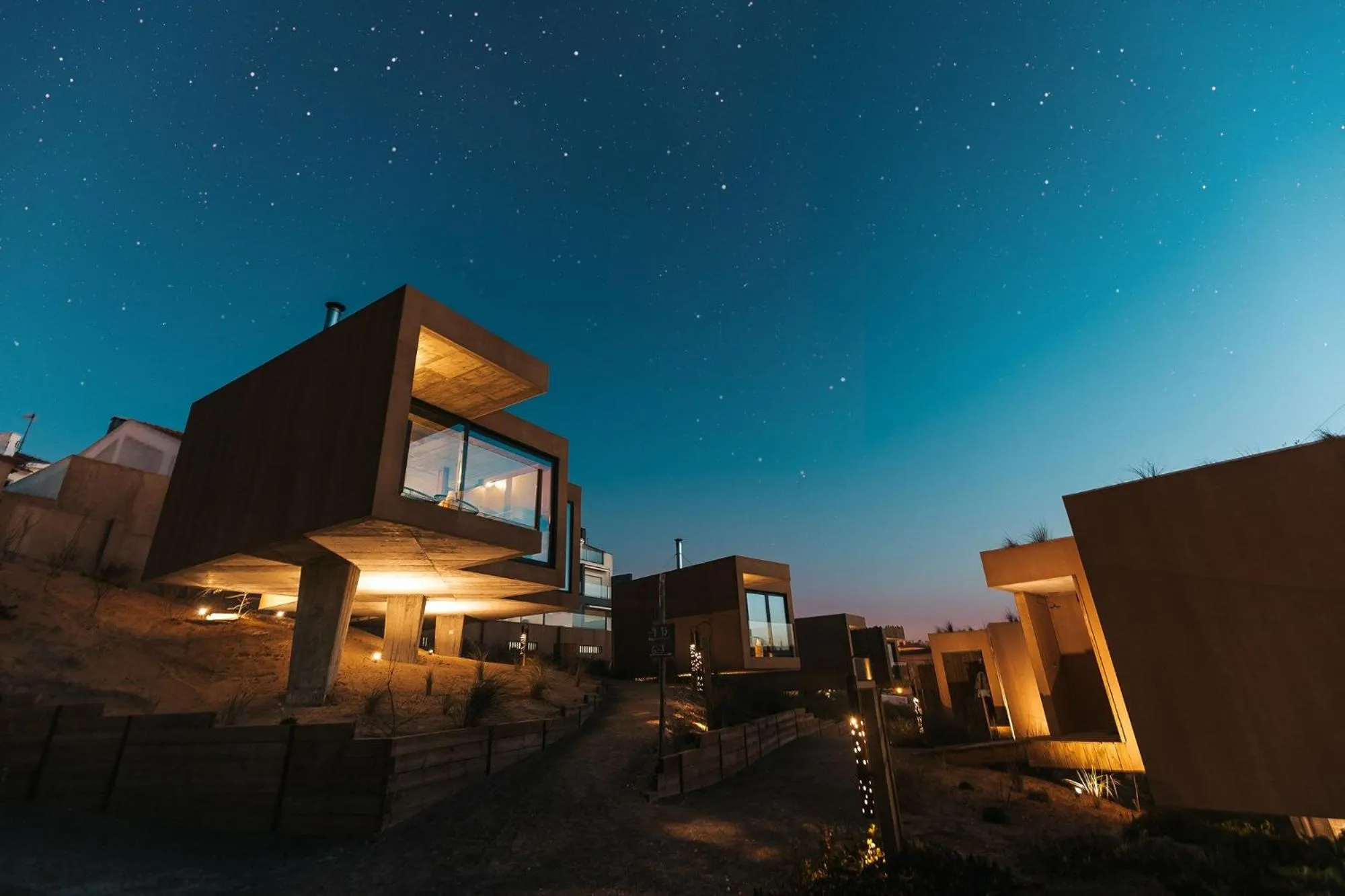 Property building in Noah Surf House Portugal