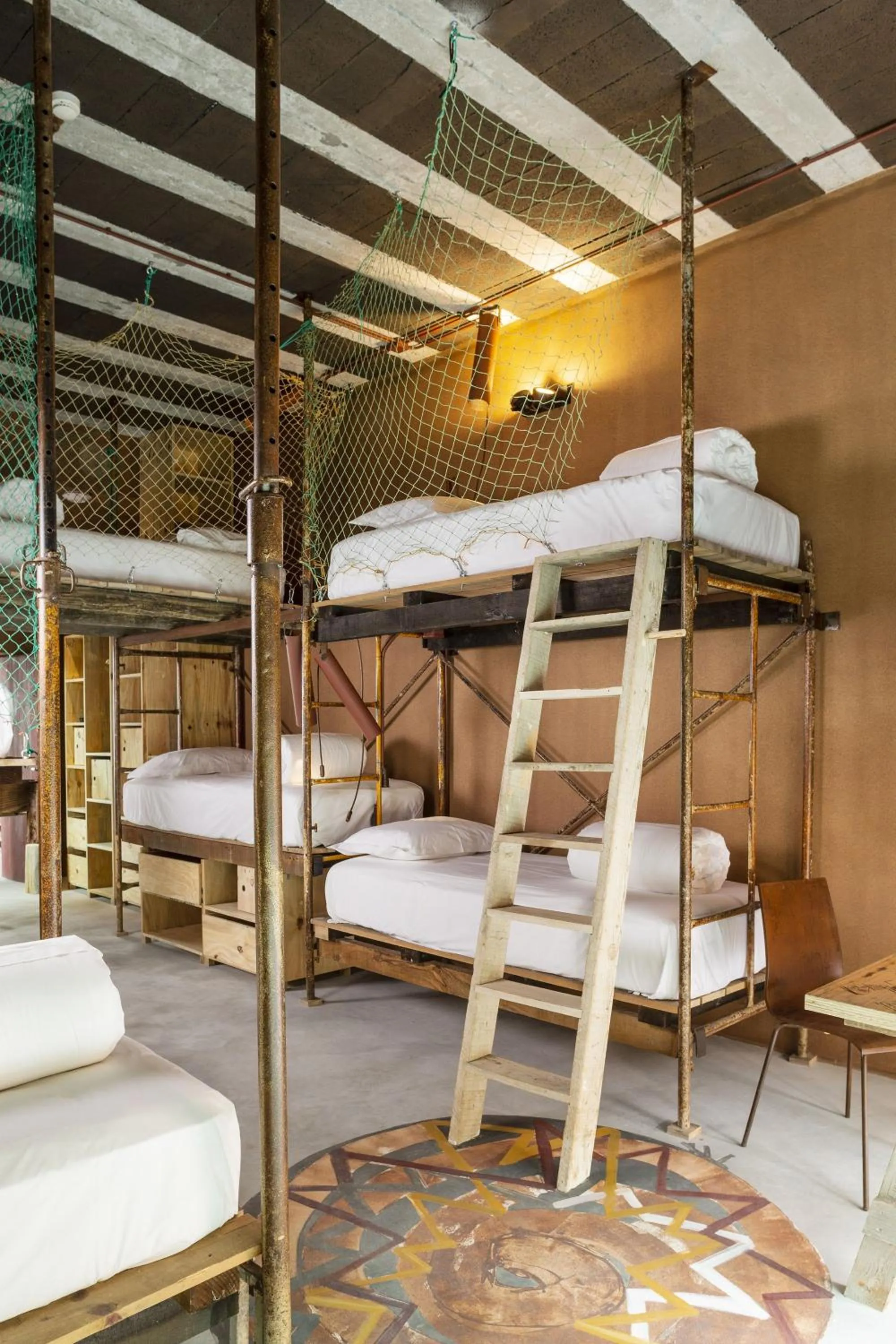 Bed in Noah Surf House Portugal