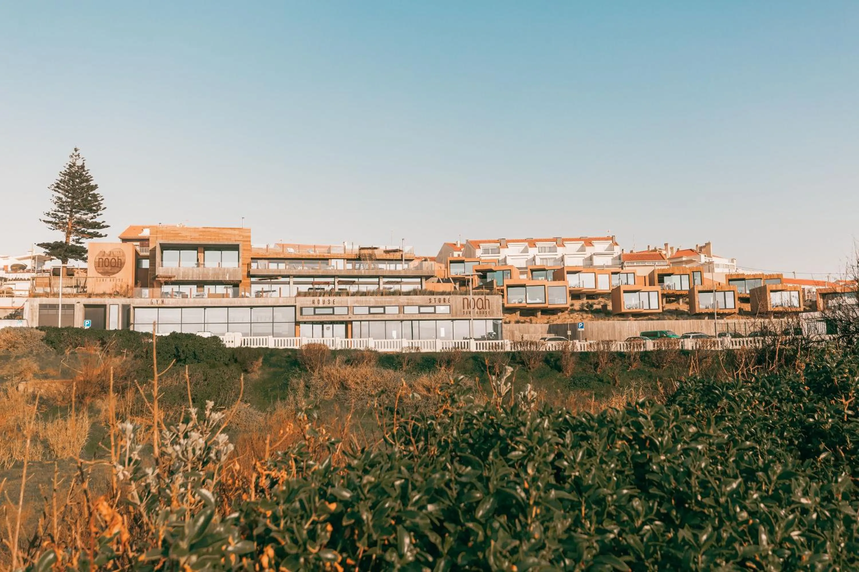 Property building in Noah Surf House Portugal