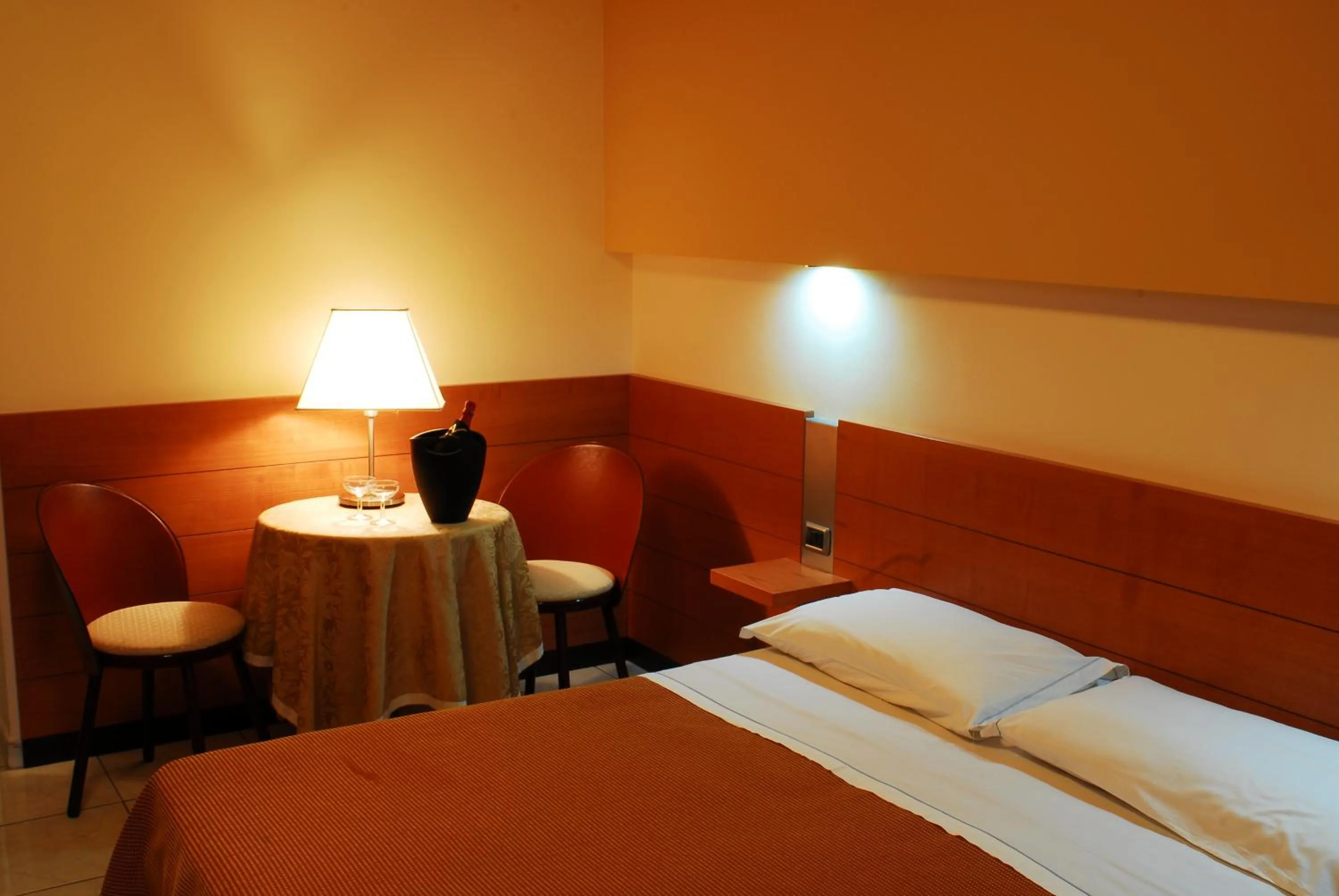 Bed in Hotel Club Astor