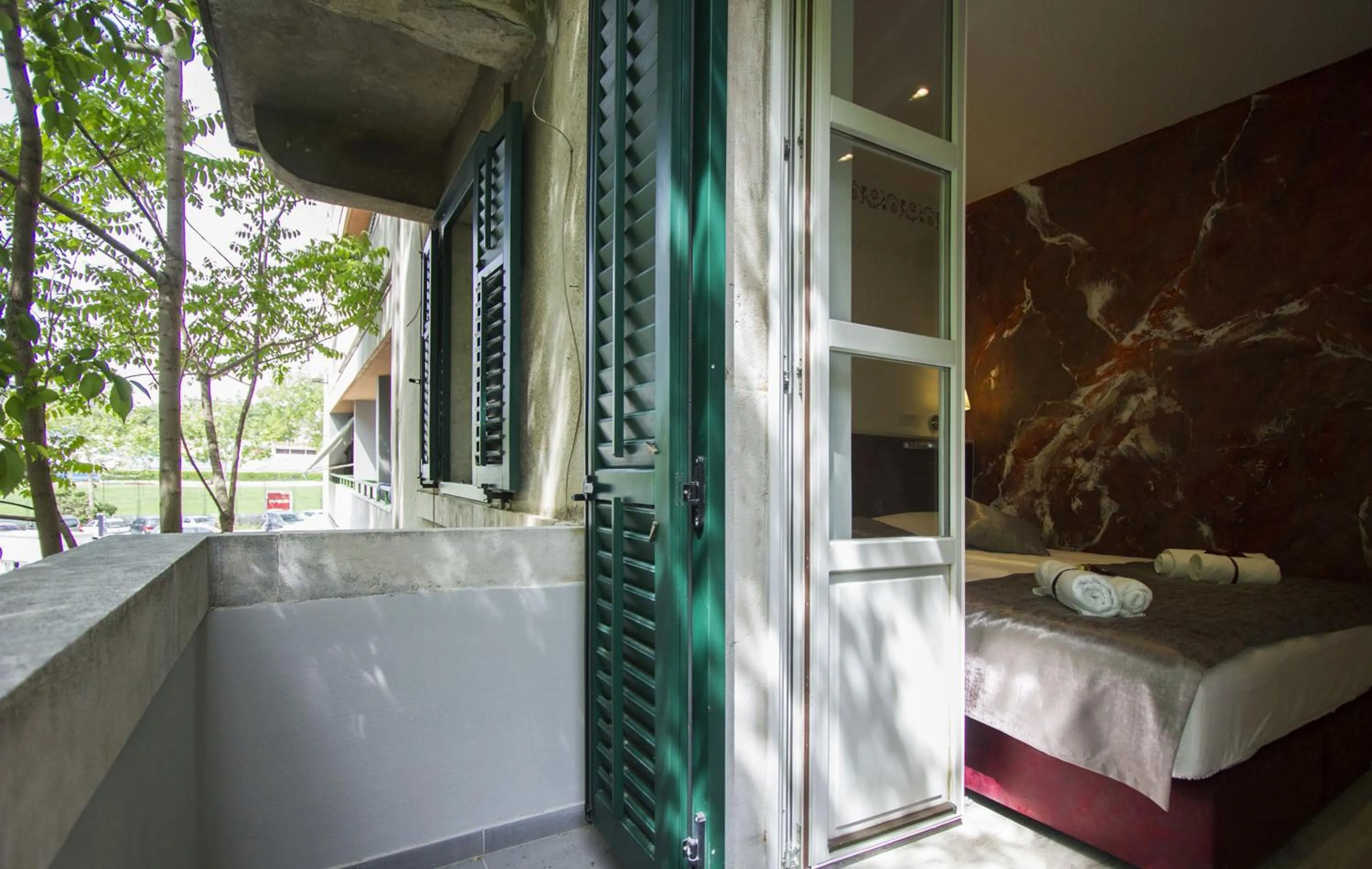 Balcony/Terrace, Bed in Well Of Life Luxury Rooms