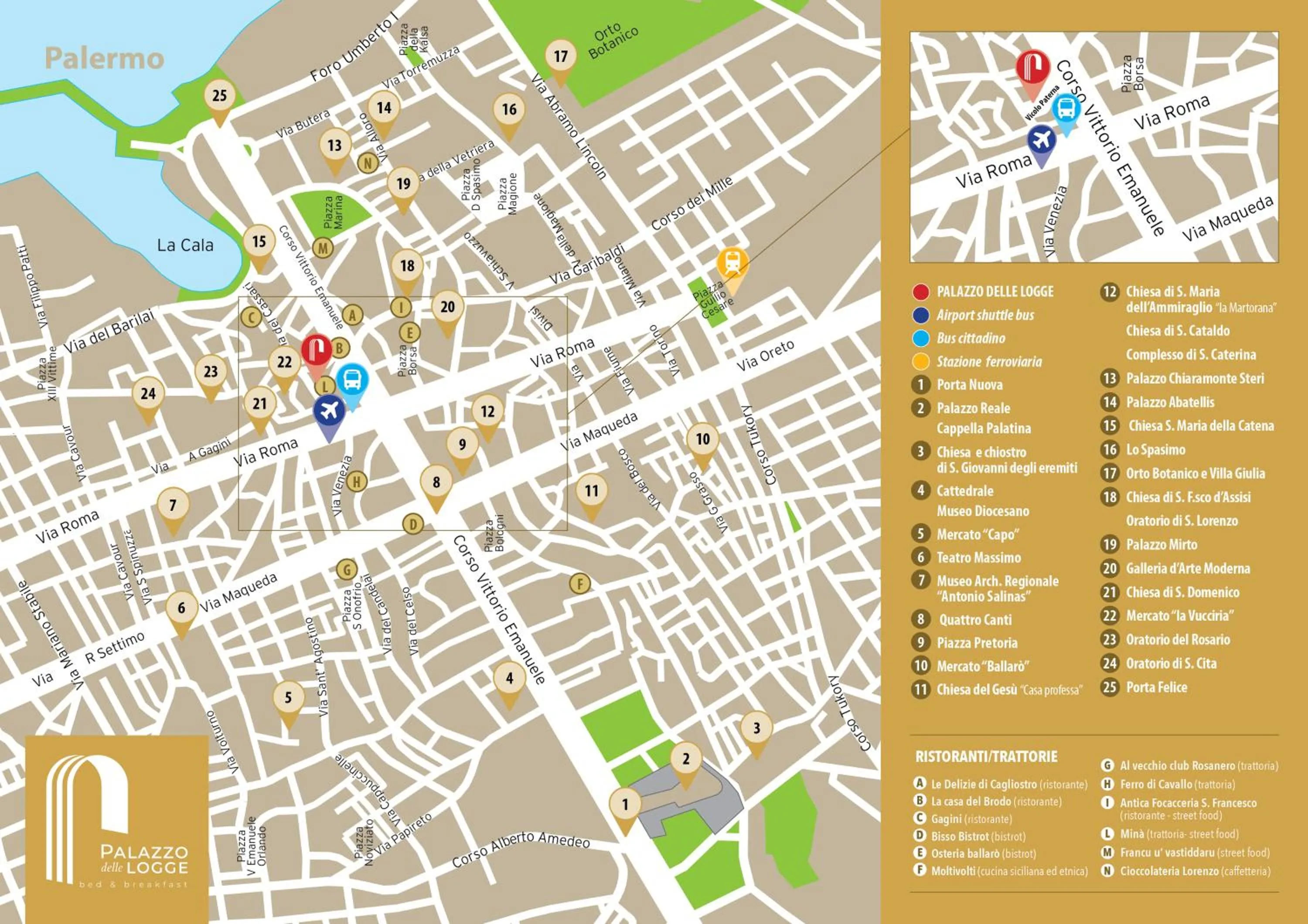 Property logo or sign in Palazzo delle Logge