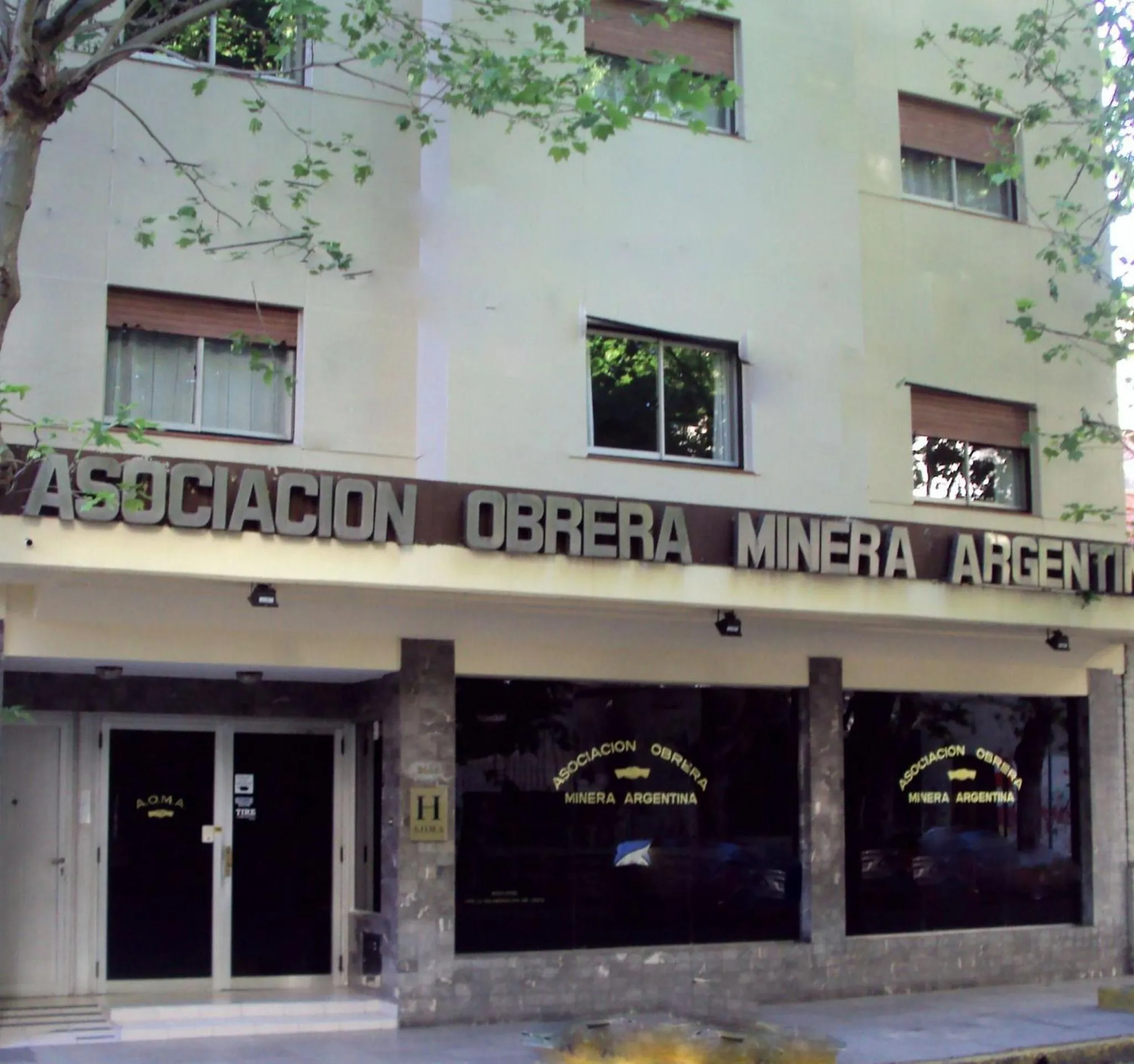 Facade/entrance in Hotel Aoma Mar del Plata
