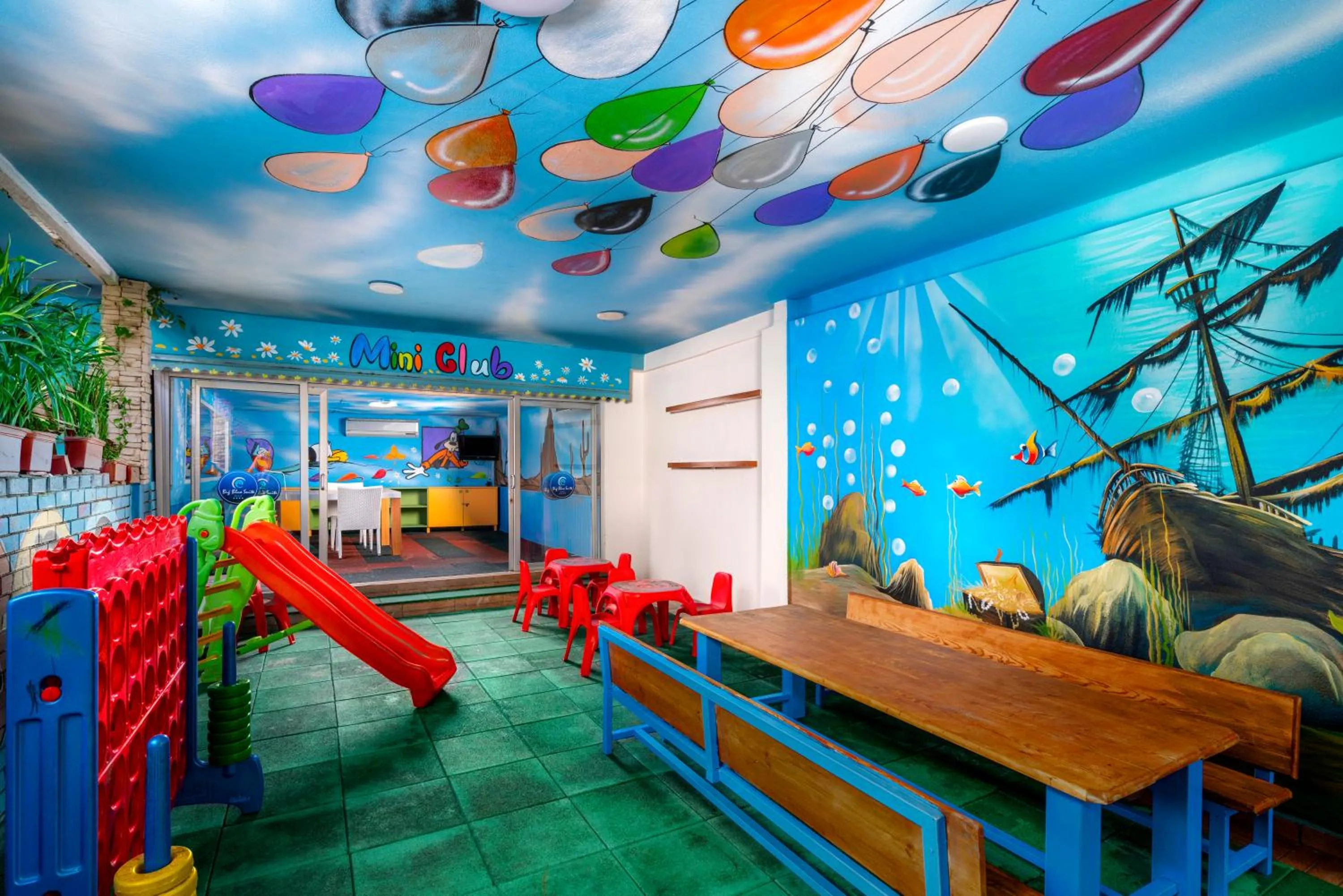 Children play ground in Club Big Blue Suit Hotel - All Inclusive Plus