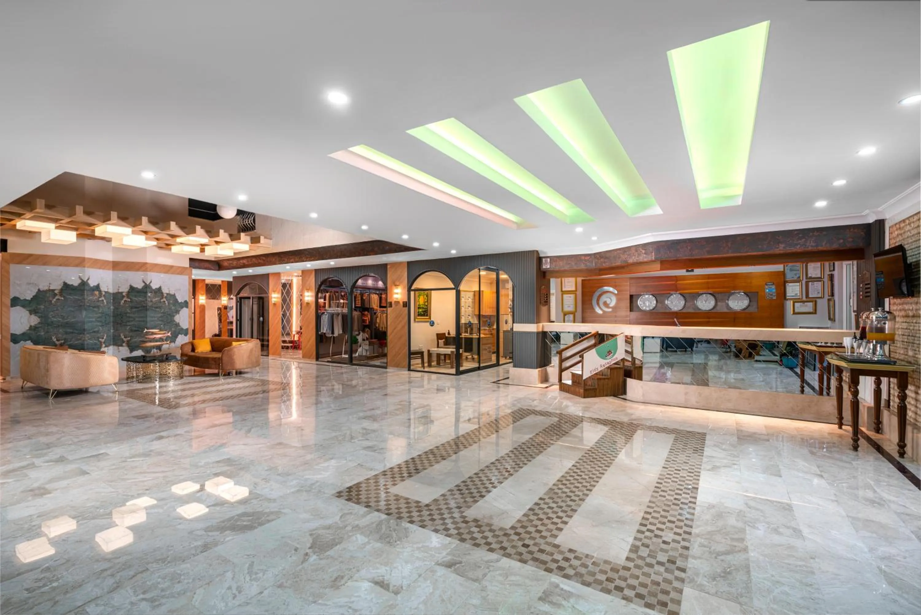 Lobby or reception in Club Big Blue Suit Hotel - All Inclusive Plus