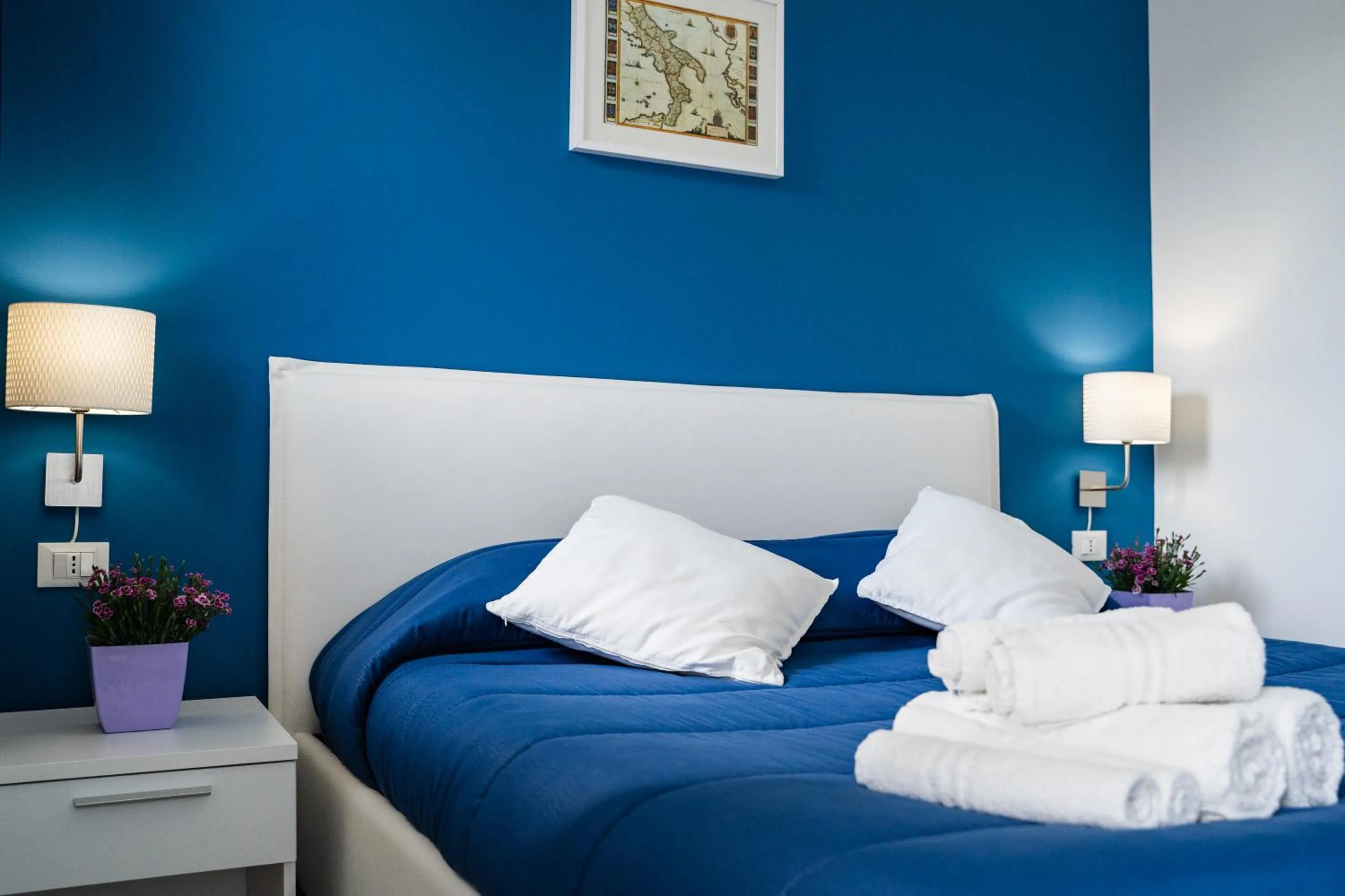 Bedroom, Bed in Le Due Sicilie B&B