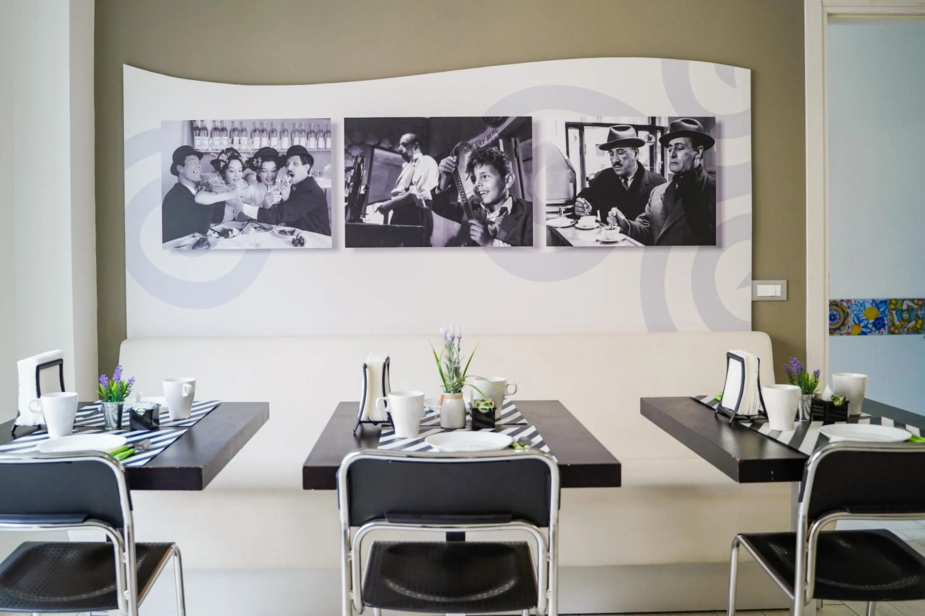 Communal lounge/ TV room in Le Due Sicilie B&B