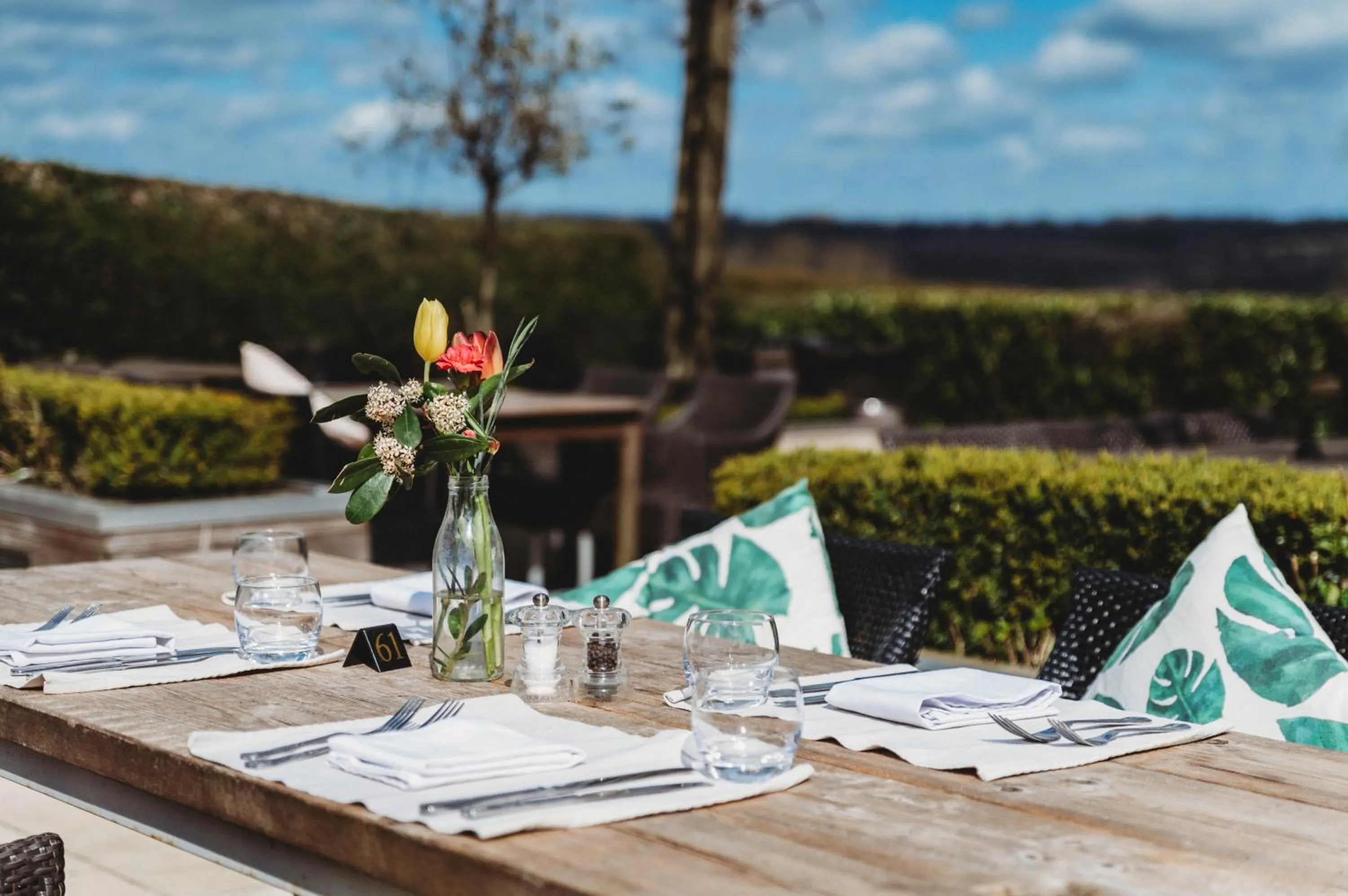 Dining area in Finch's Arms