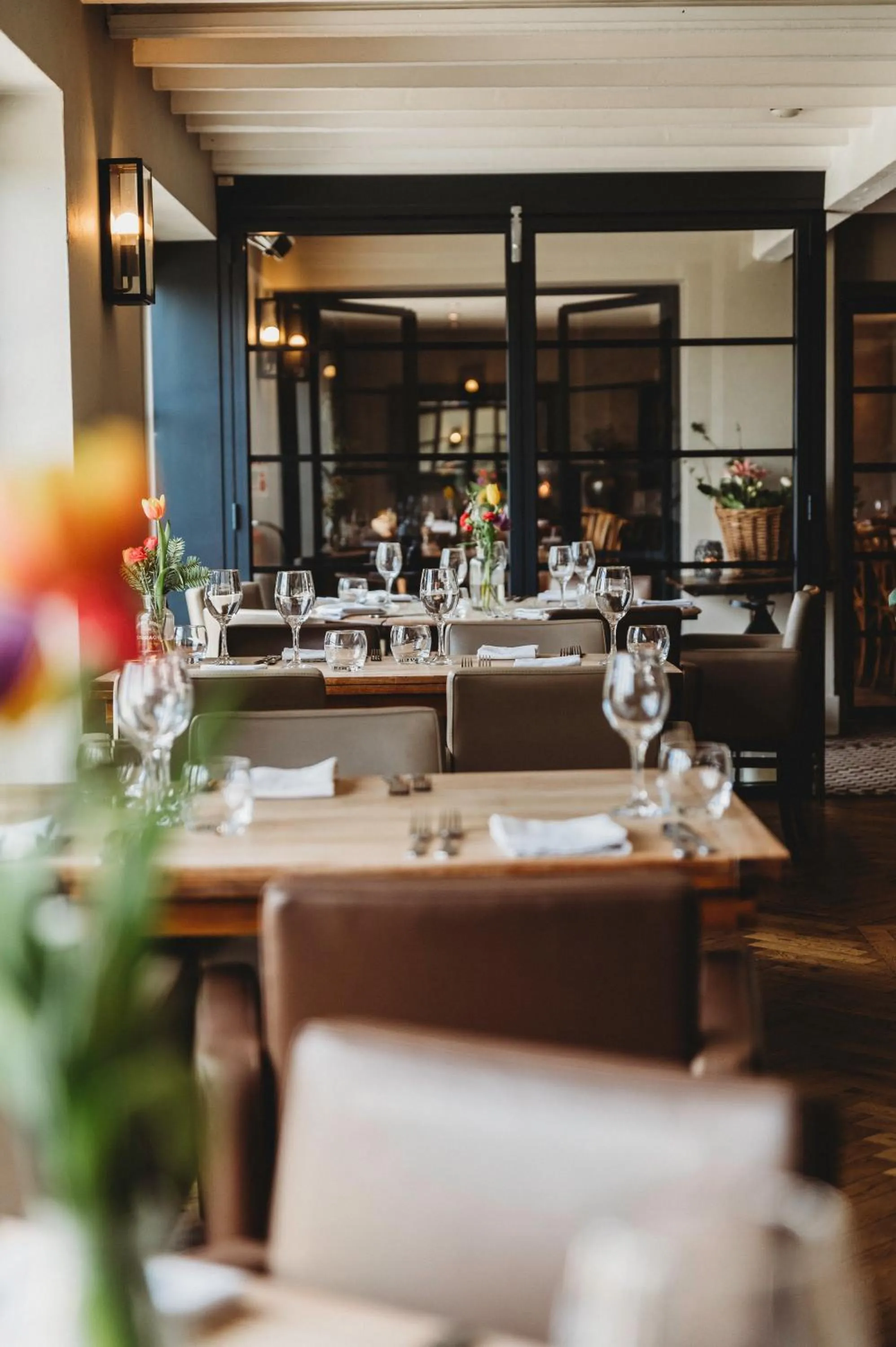 Dining area in Finch's Arms
