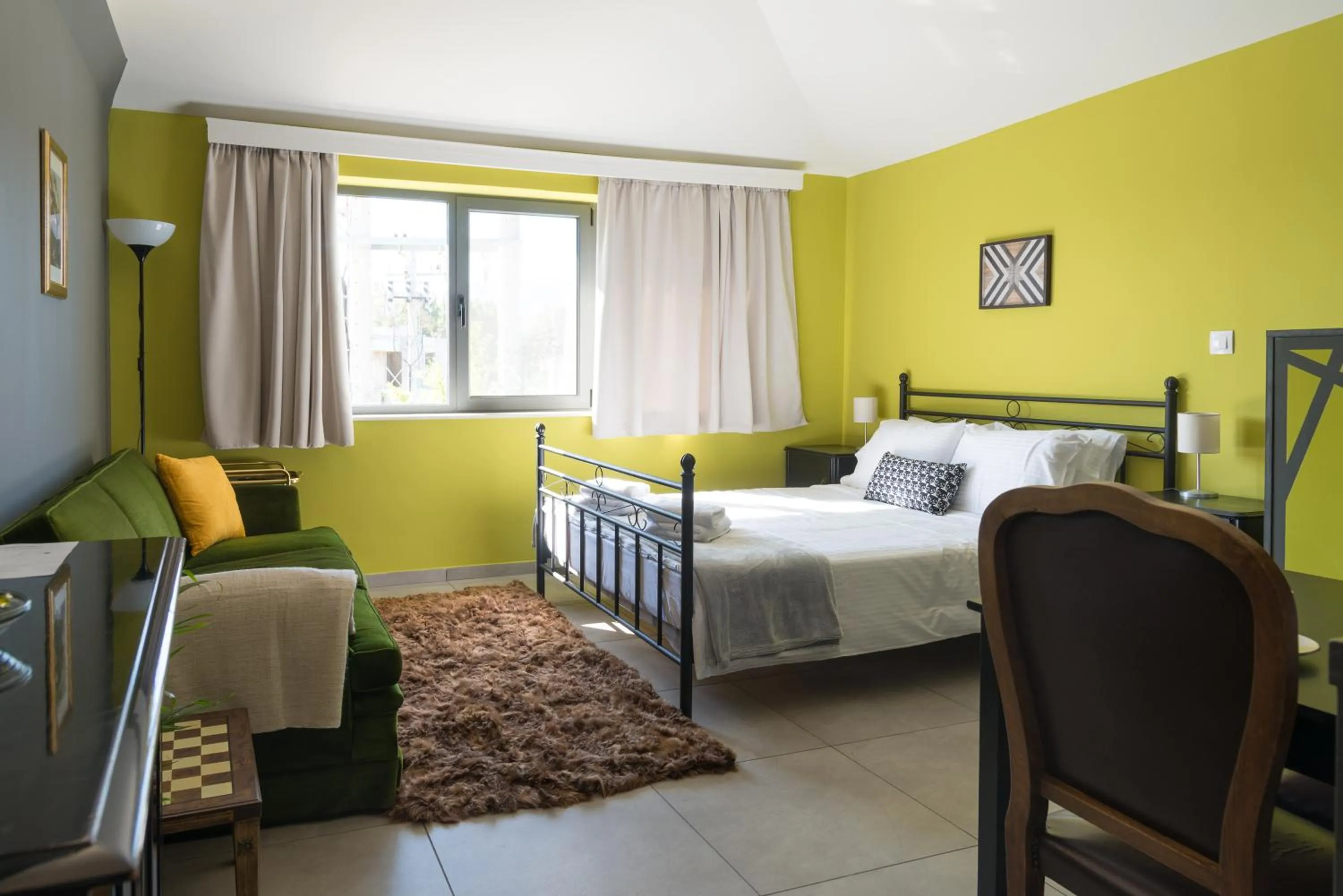 Photo of the whole room, Bed in CHROMA Lodge Pikermi