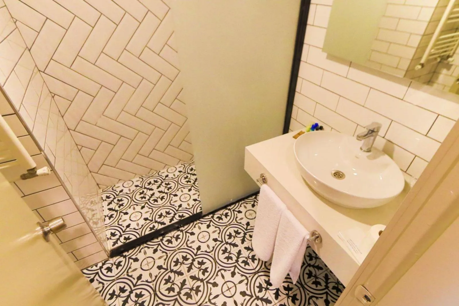 Bathroom in Ephesus Hitit Hotel restaurant