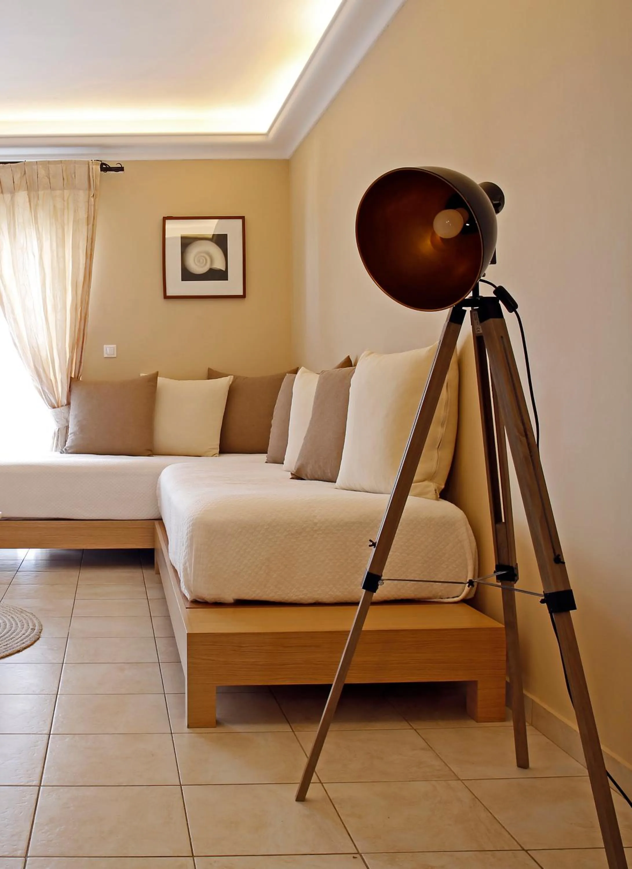 Living room in Oasis Beach Hotel