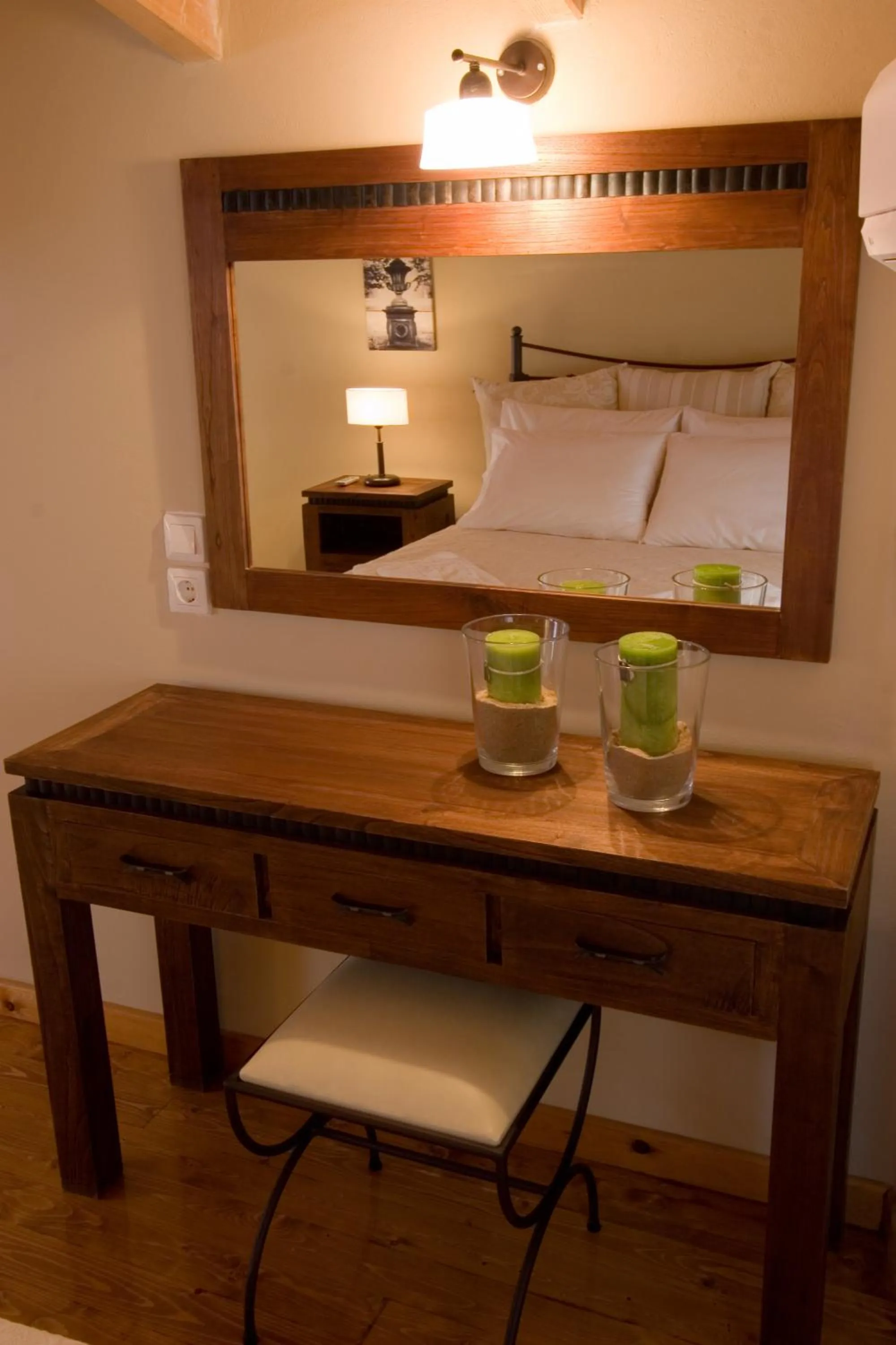 Bed in Oasis Beach Hotel